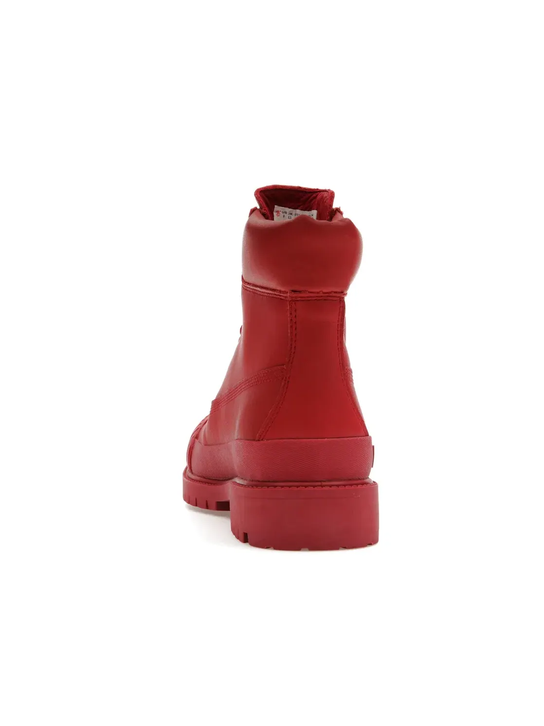 Женский ботинок с резиновым носком Timberland 6" Boot Premium Bee Line Rubber Toe WP — изображение 4 из 4, красный