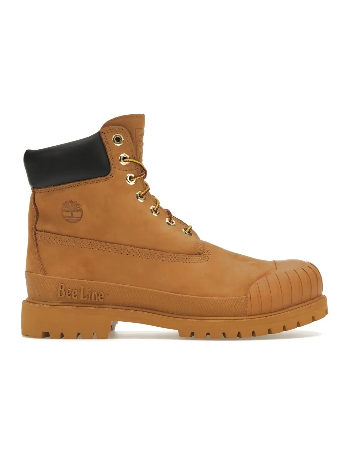 Мужские ботинки с резиновым носком Timberland 6" Boot Premium Bee Line, Wheat Nubuck — изображение 1 из 4