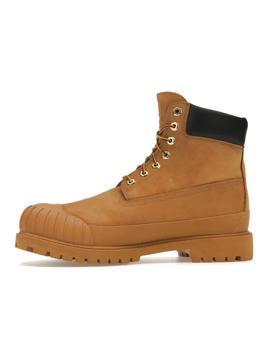 Мужские ботинки с резиновым носком Timberland 6" Boot Premium Bee Line, Wheat Nubuck — изображение 3 из 4