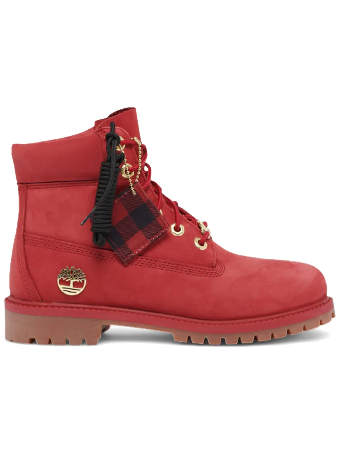 Детские ботинки Timberland 6" Premium Boot — изображение 1 из 1, темный красный