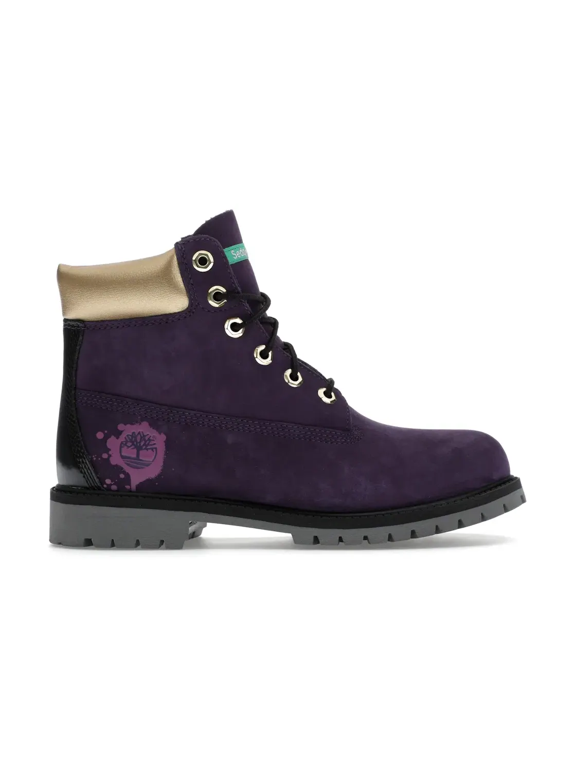 Детские ботинки 6 дюймов Timberland 6' Premium Boot Hip Hop Royalty (GS) Timberland — изображение 1 из 4, фиолетовый