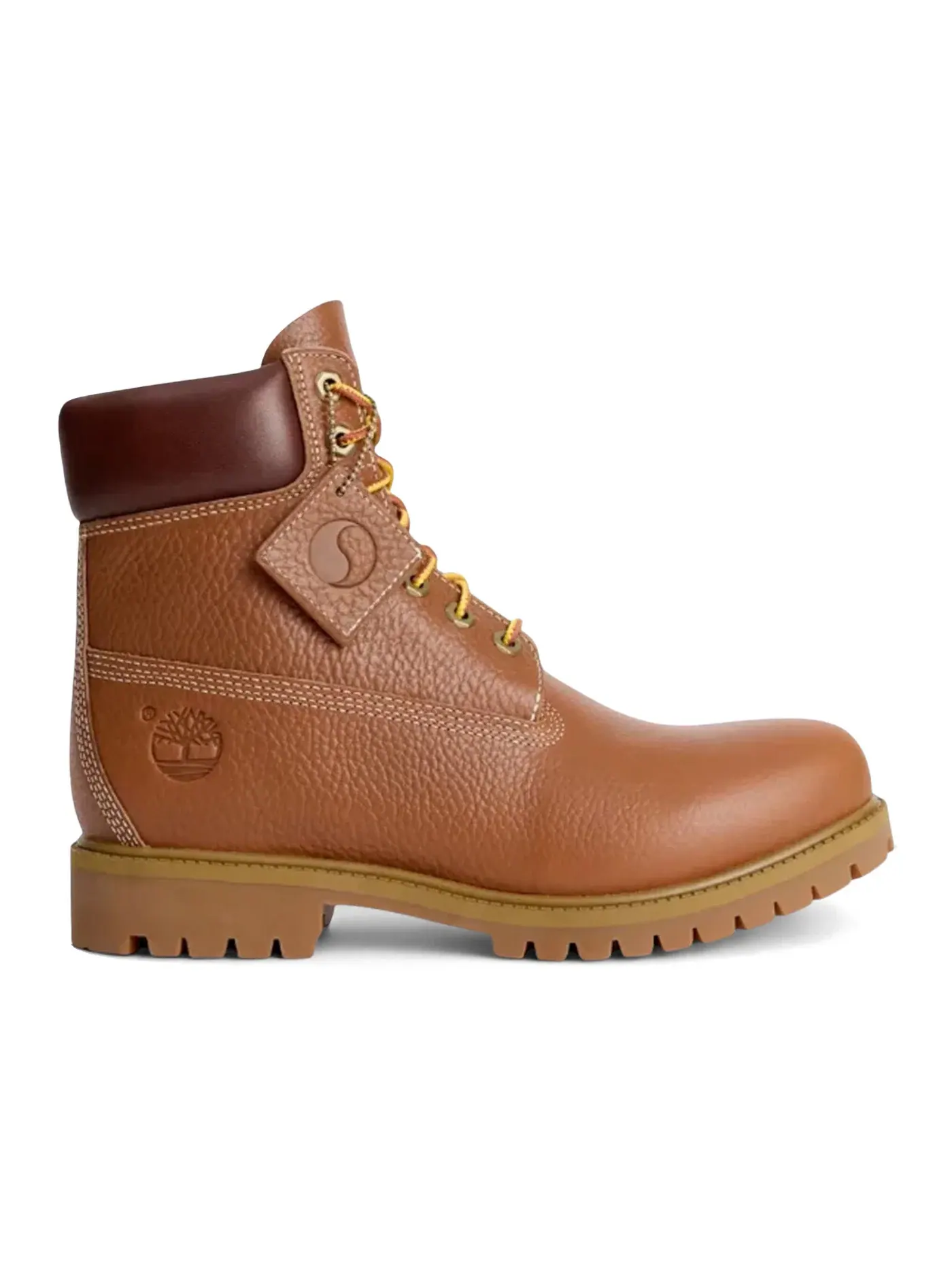 Мужские ботинки высокие с кожаным верхом Timberland 6" Premium Boot Our Legacy Work Shop — изображение 1 из 1, ореховый