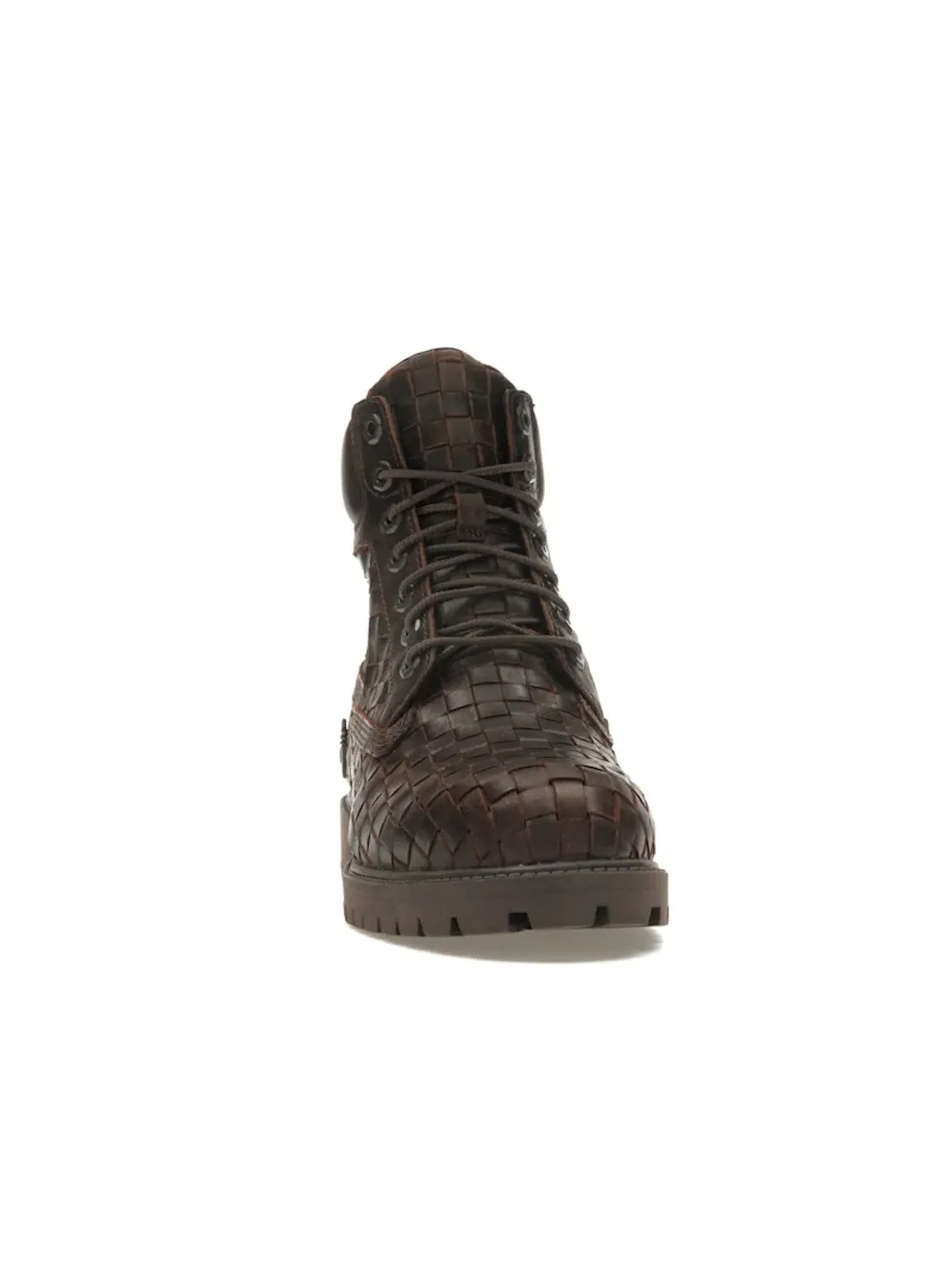 Мужские ботинки с уникальным плетением Timberland 6" Premium Boot — изображение 2 из 4, коричневый