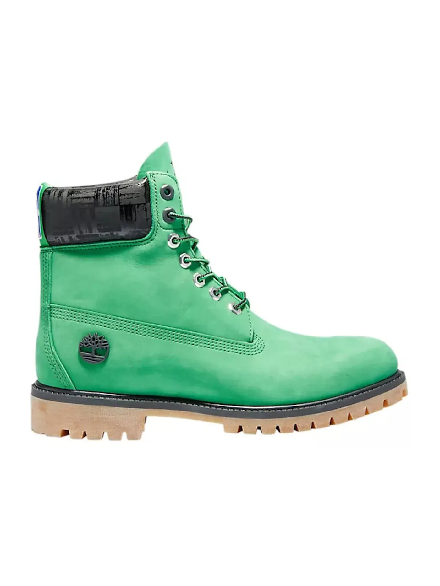 Мужские ботинки с высоким берцем Timberland 6" Premium Boot — изображение 1 из 1, зеленый/черный