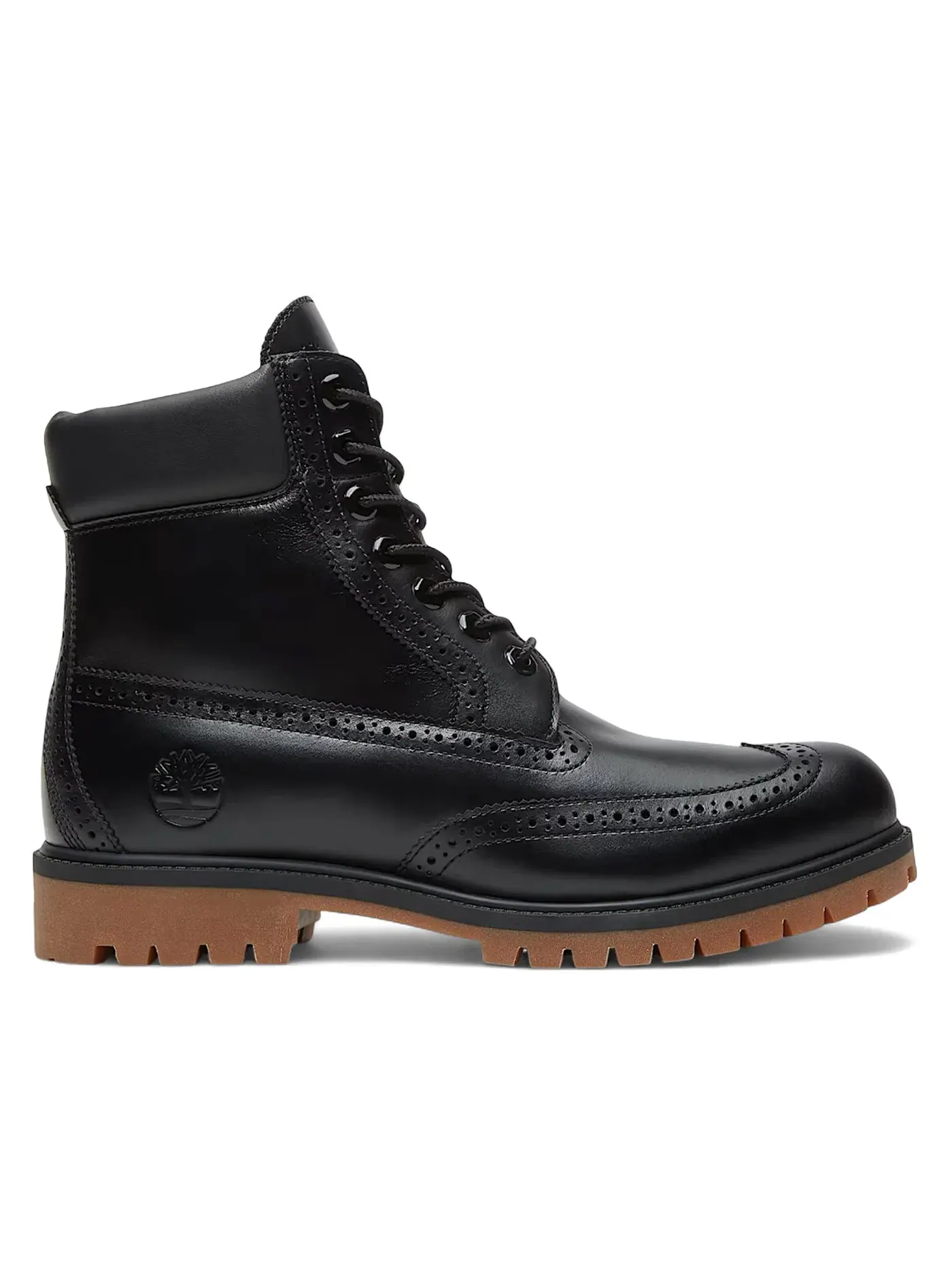 Мужские ботинки с длинным рукавом Timberland 6" Premium Brogue Boot — изображение 1 из 1, черный