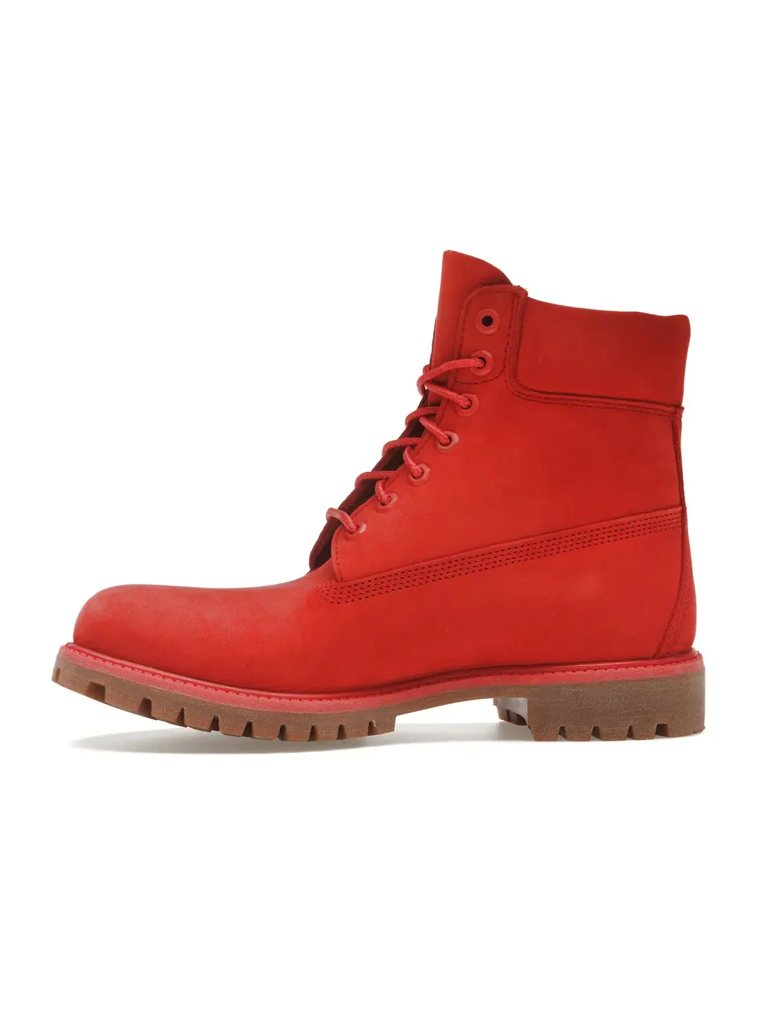 Мужские ботинки водонепроницаемые Timberland 6" Premium Waterproof Boot — изображение 3 из 4, красный