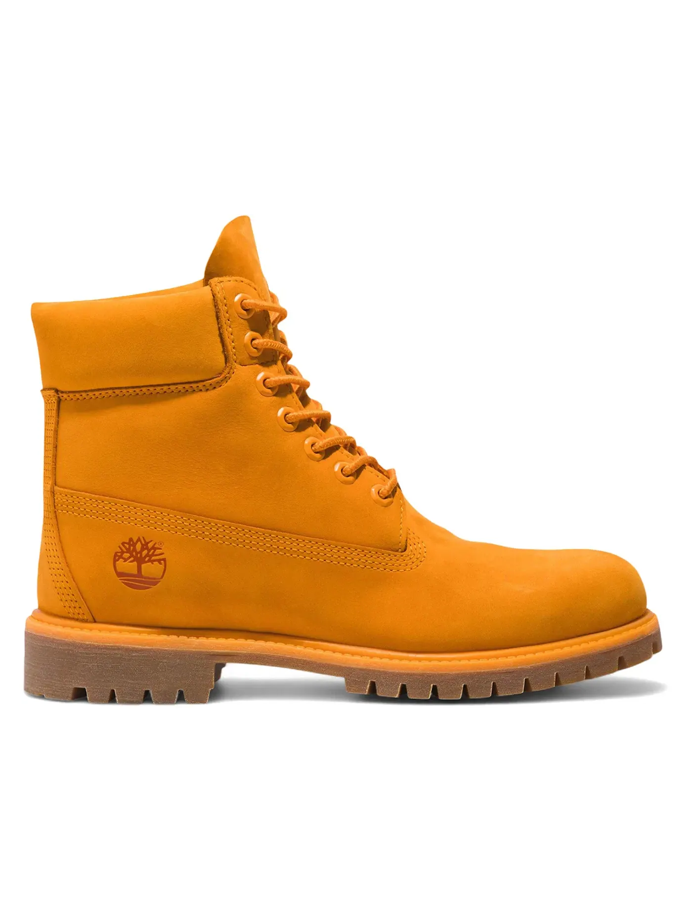 Мужские ботинки водонепроницаемые Timberland 6" Premium Waterproof Boot 50th Anniversary — изображение 1 из 1, оранжевый