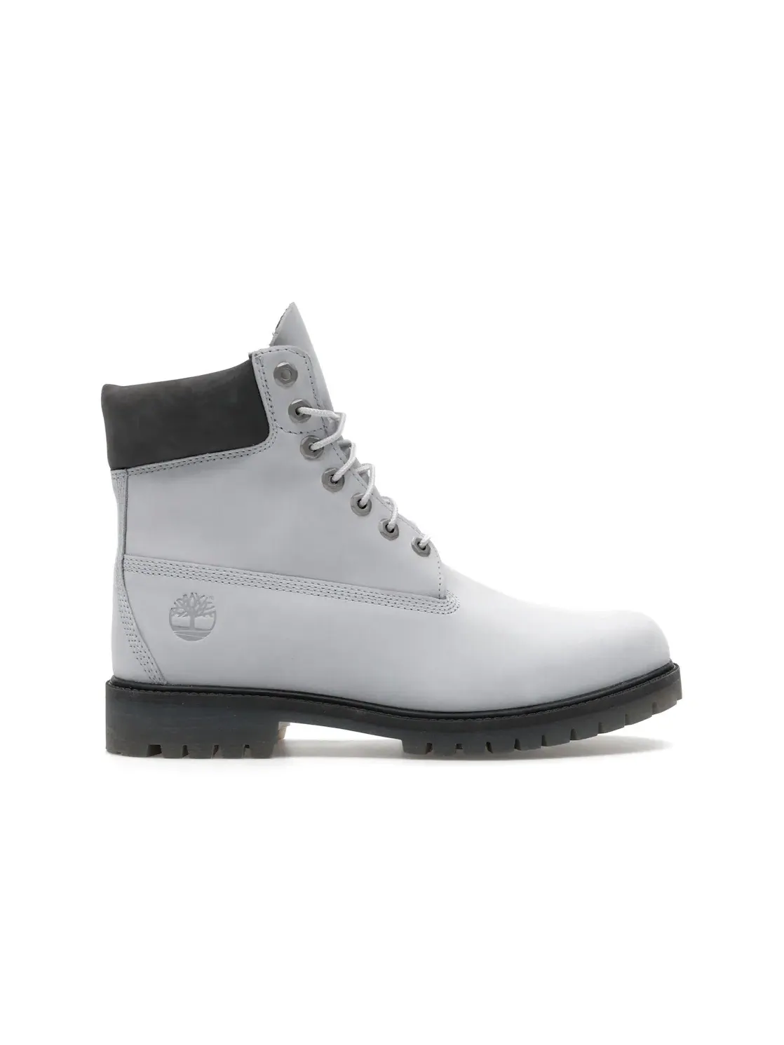 Мужские ботинки водонепроницаемые Timberland 6" Premium Waterproof Boot — изображение 1 из 4, серый