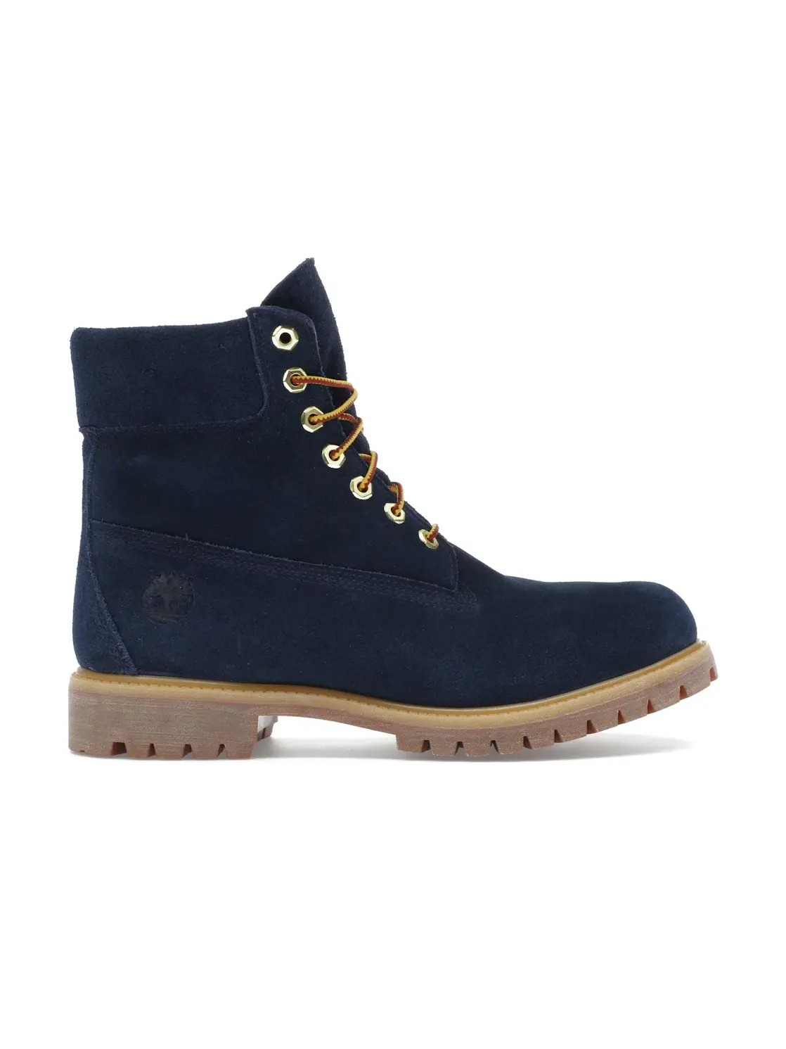 Мужские ботинки водонепроницаемые Timberland 6" Premium Waterproof Boot — изображение 1 из 4, темно-синий