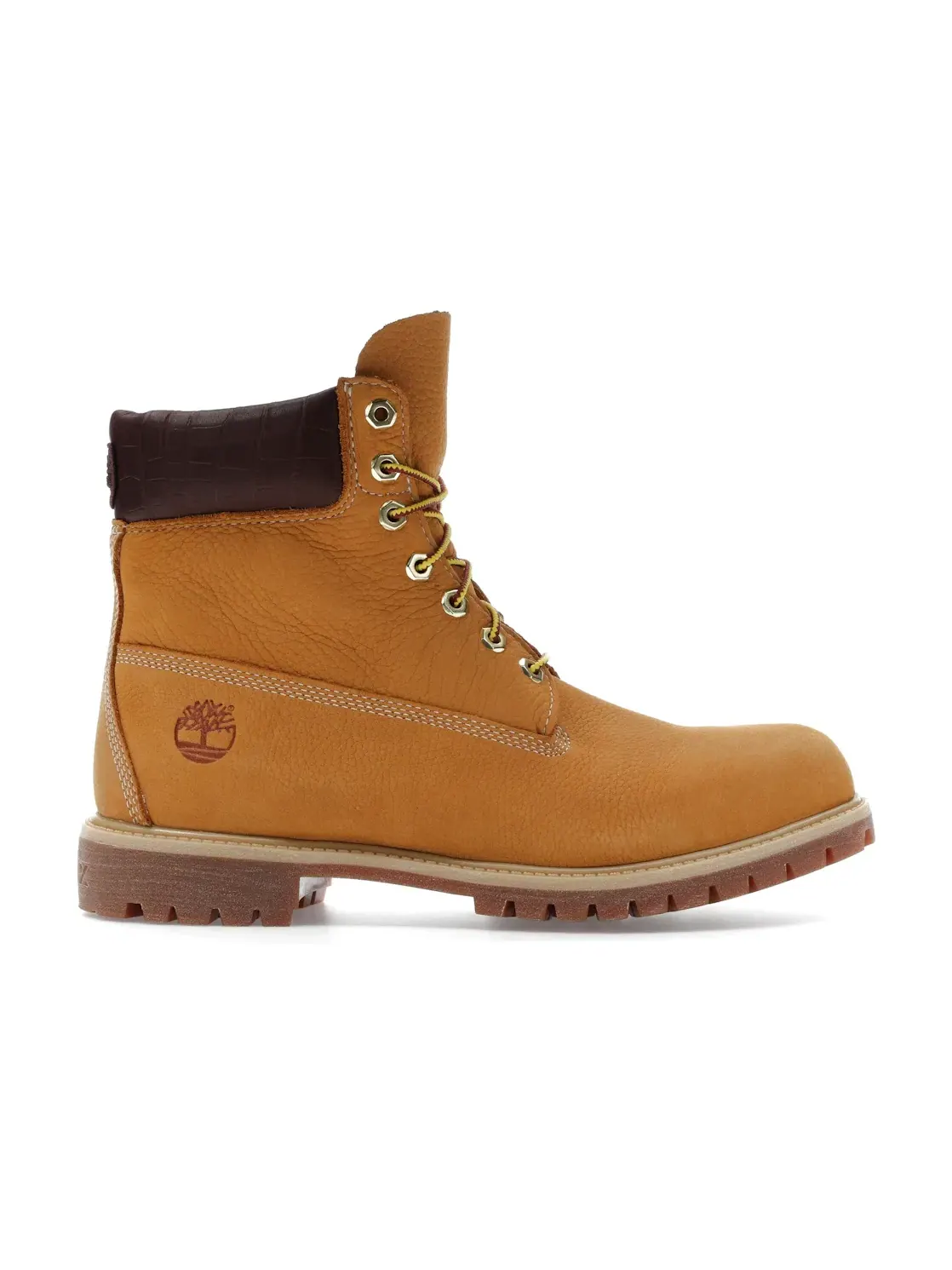 Мужские ботинки водонепроницаемые Timberland 6" Premium Waterproof Boot Avirex Wheat — изображение 1 из 4, пшеница