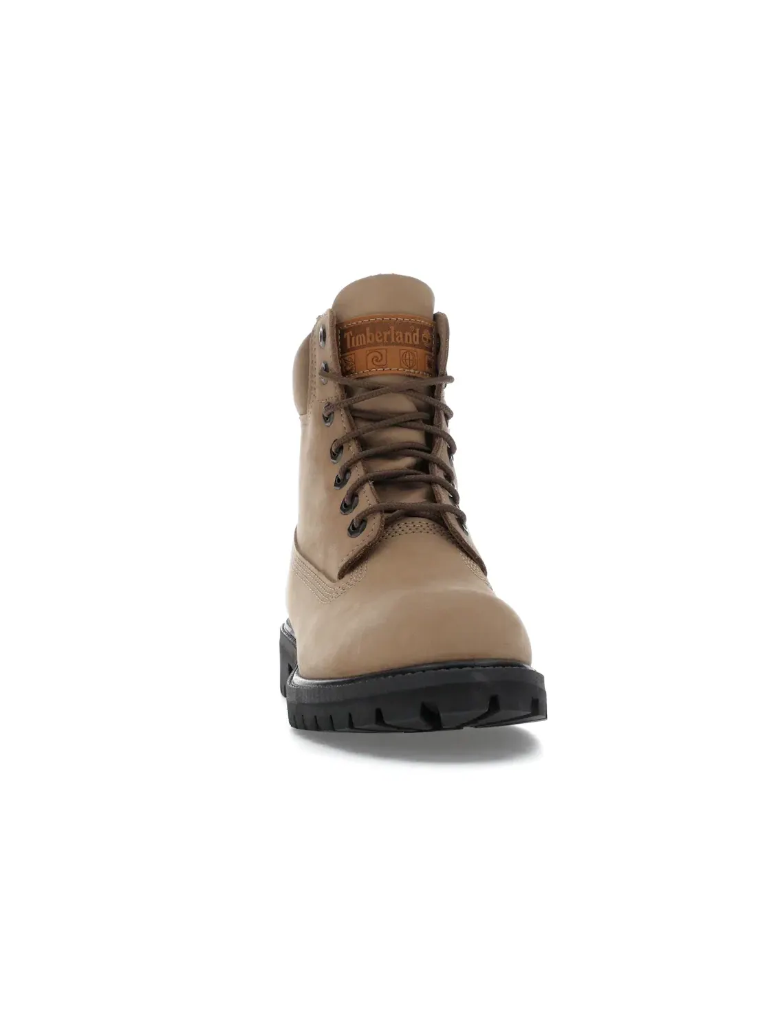 Мужские ботинки водоотталкивающие Timberland 6" Premium Waterproof Boot — изображение 2 из 4, бежевый