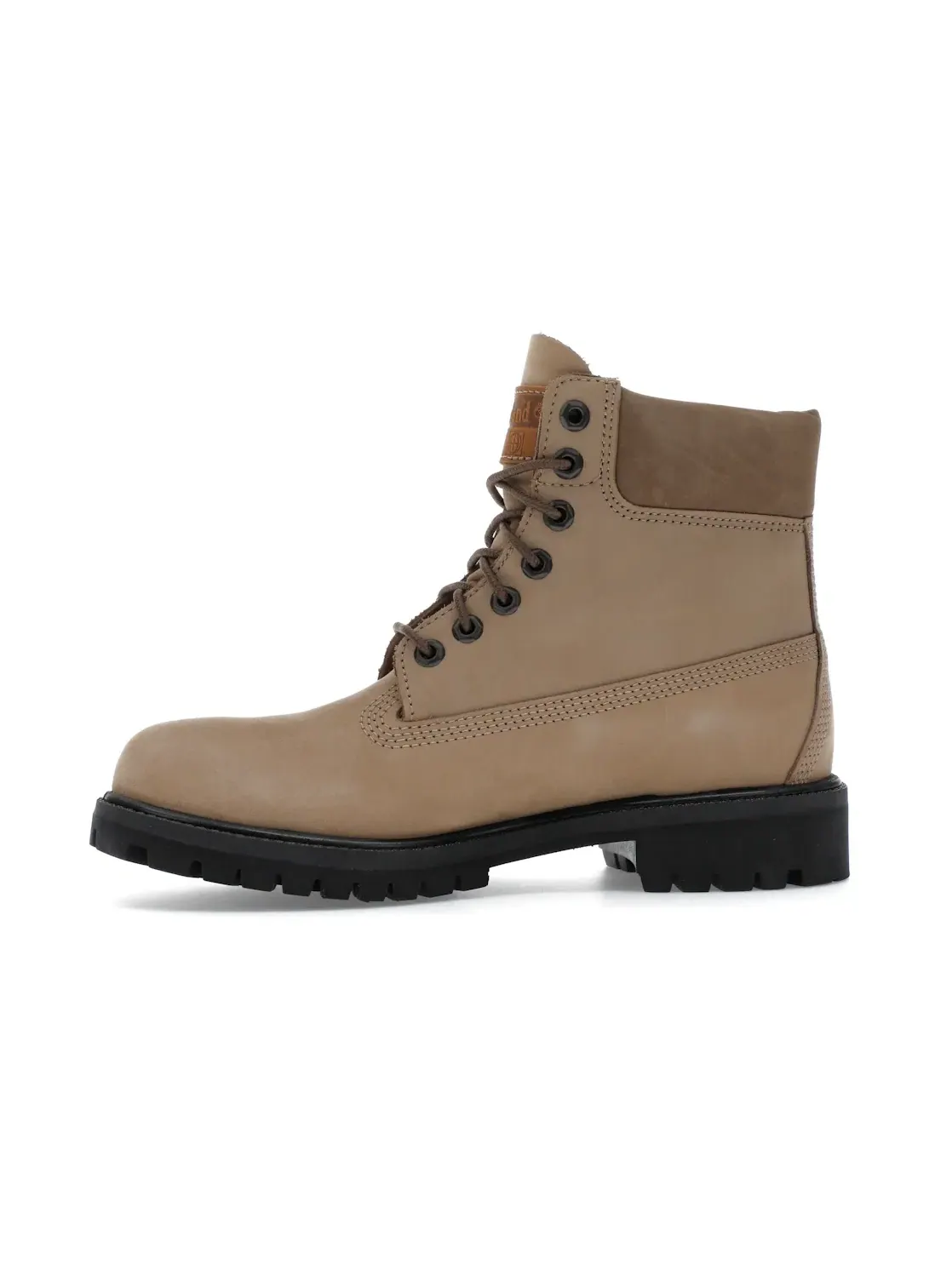 Мужские ботинки водоотталкивающие Timberland 6" Premium Waterproof Boot — изображение 3 из 4, бежевый