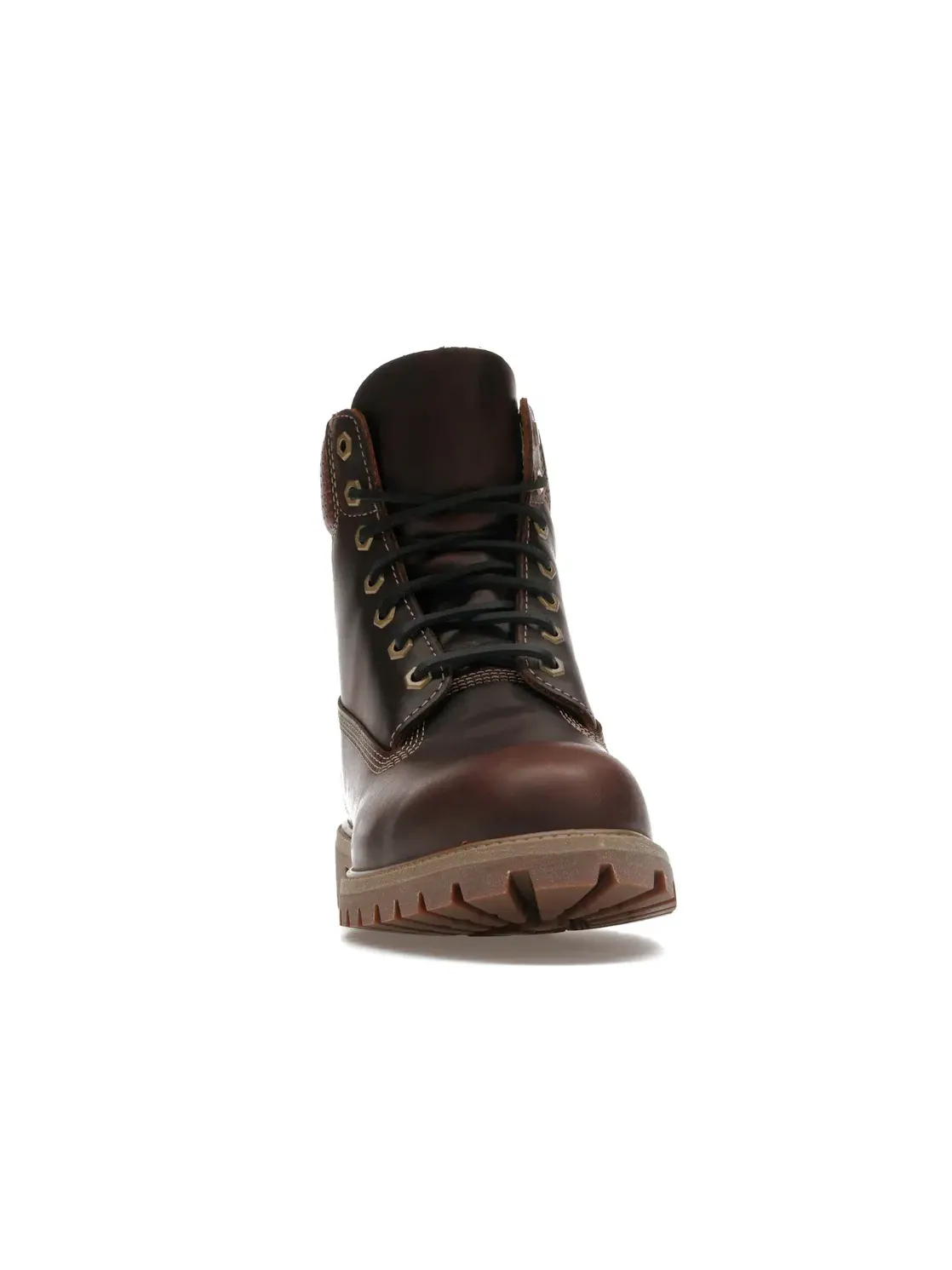 Мужские ботинки водонепроницаемые Timberland 6" Premium Waterproof Boot — изображение 2 из 4, коричневый-/черный