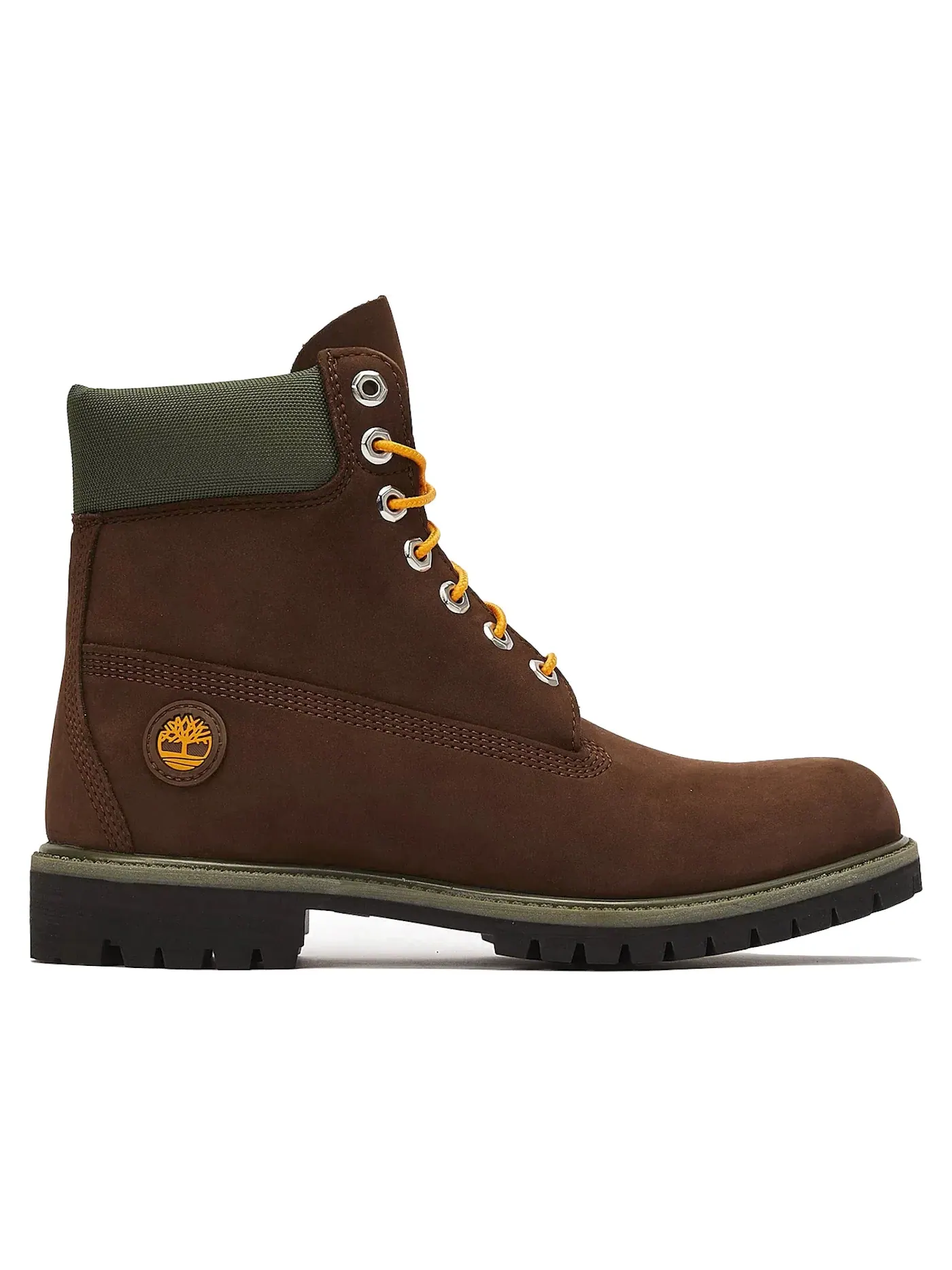 Мужские ботинки водонепроницаемые Timberland 6" Premium Waterproof Boot — изображение 1 из 1, коричневый