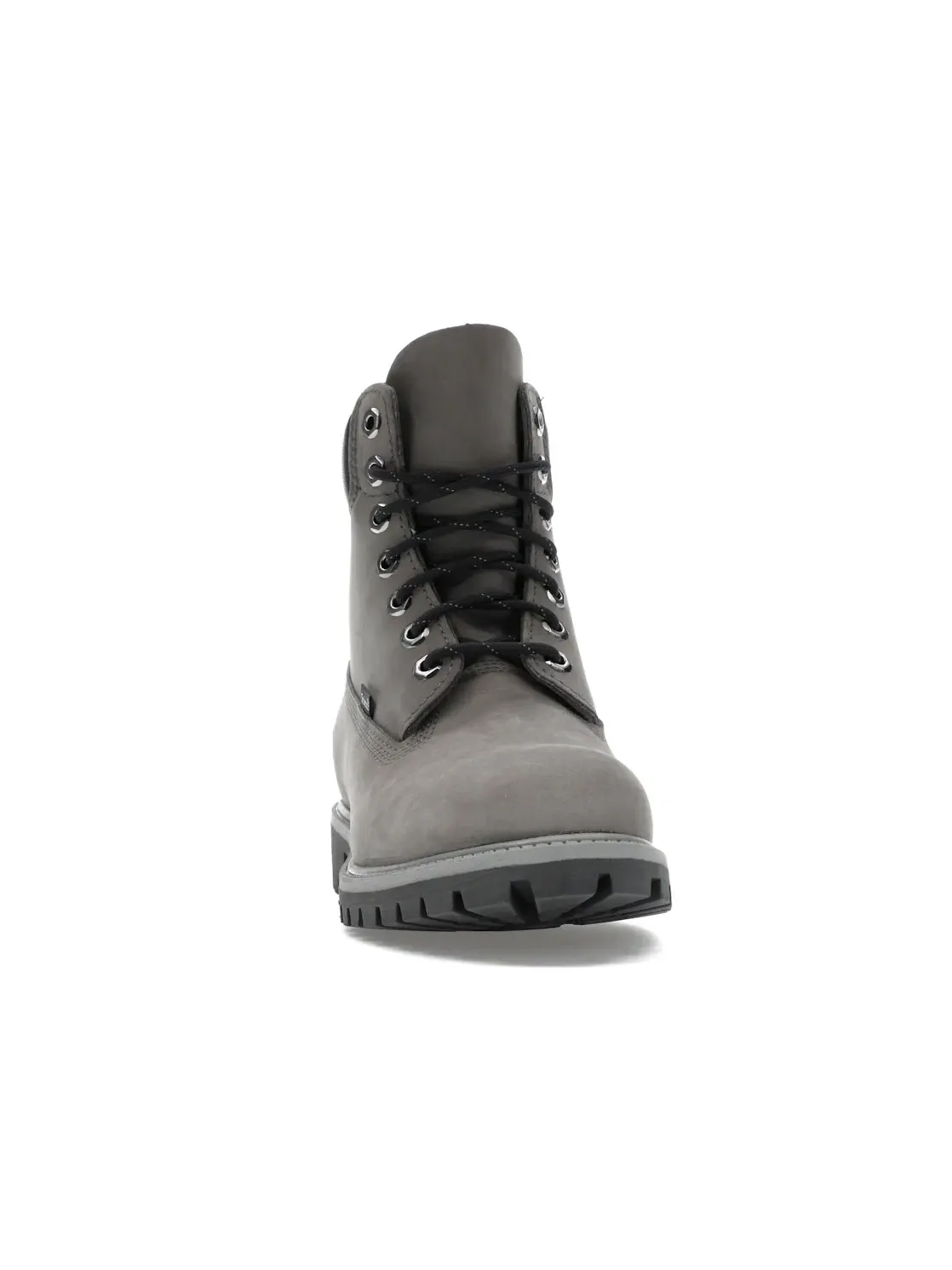 Мужские ботинки водонепроницаемые Timberland 6" Premium Waterproof Boot — изображение 2 из 4, темный серый/черный