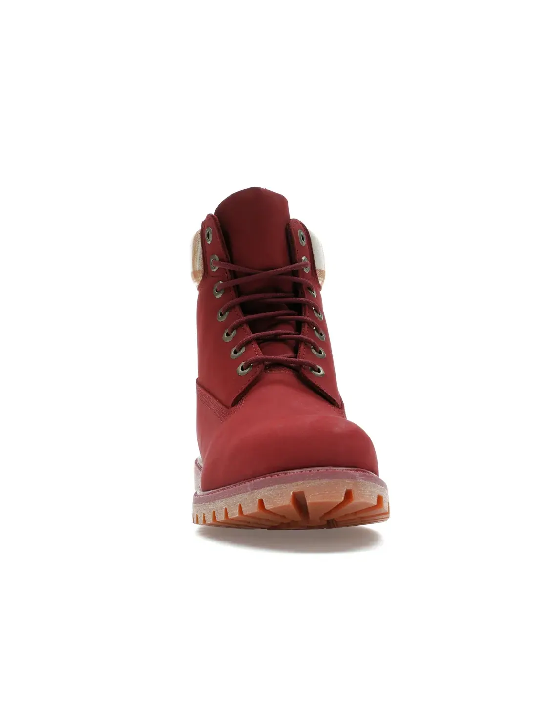 Мужские ботинки водонепроницаемые Timberland 6" Heritage Waterproof Boot — изображение 2 из 4, темный красный