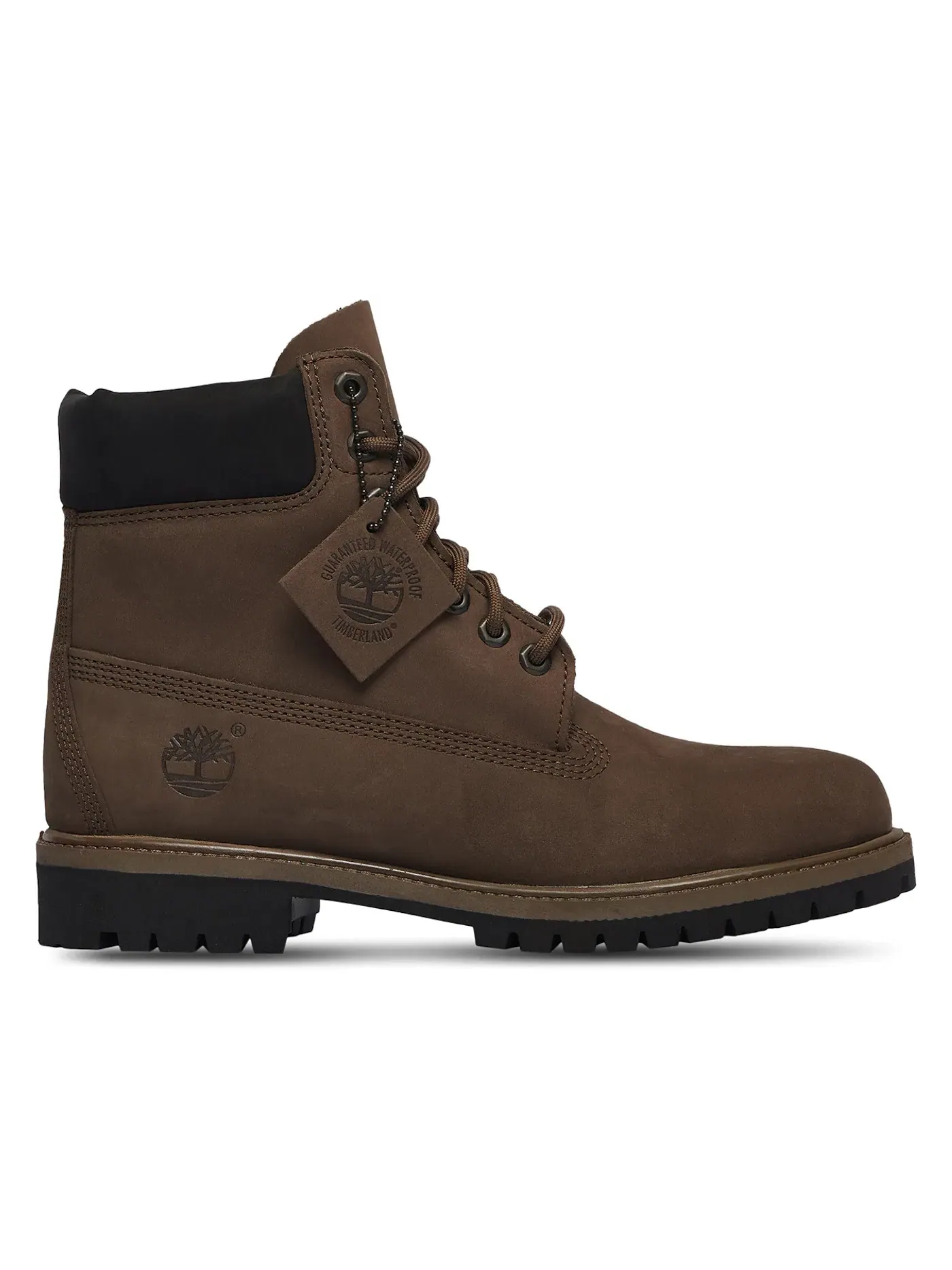 Мужской ботинок водоотталкивающий Timberland 6" Premium Waterproof Boot — изображение 1 из 1, коричневый