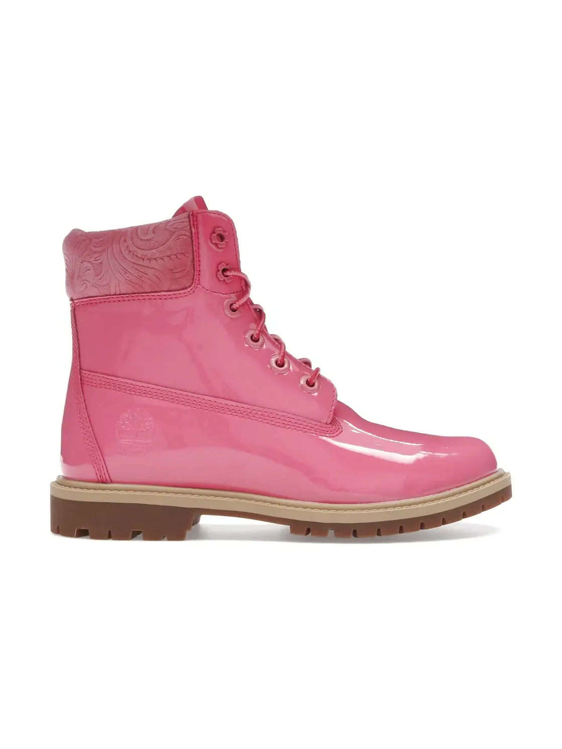 Женские ботинки водонепроницаемые Timberland 6" Premium Waterproof Boot Timberland — изображение 1 из 4, розовый