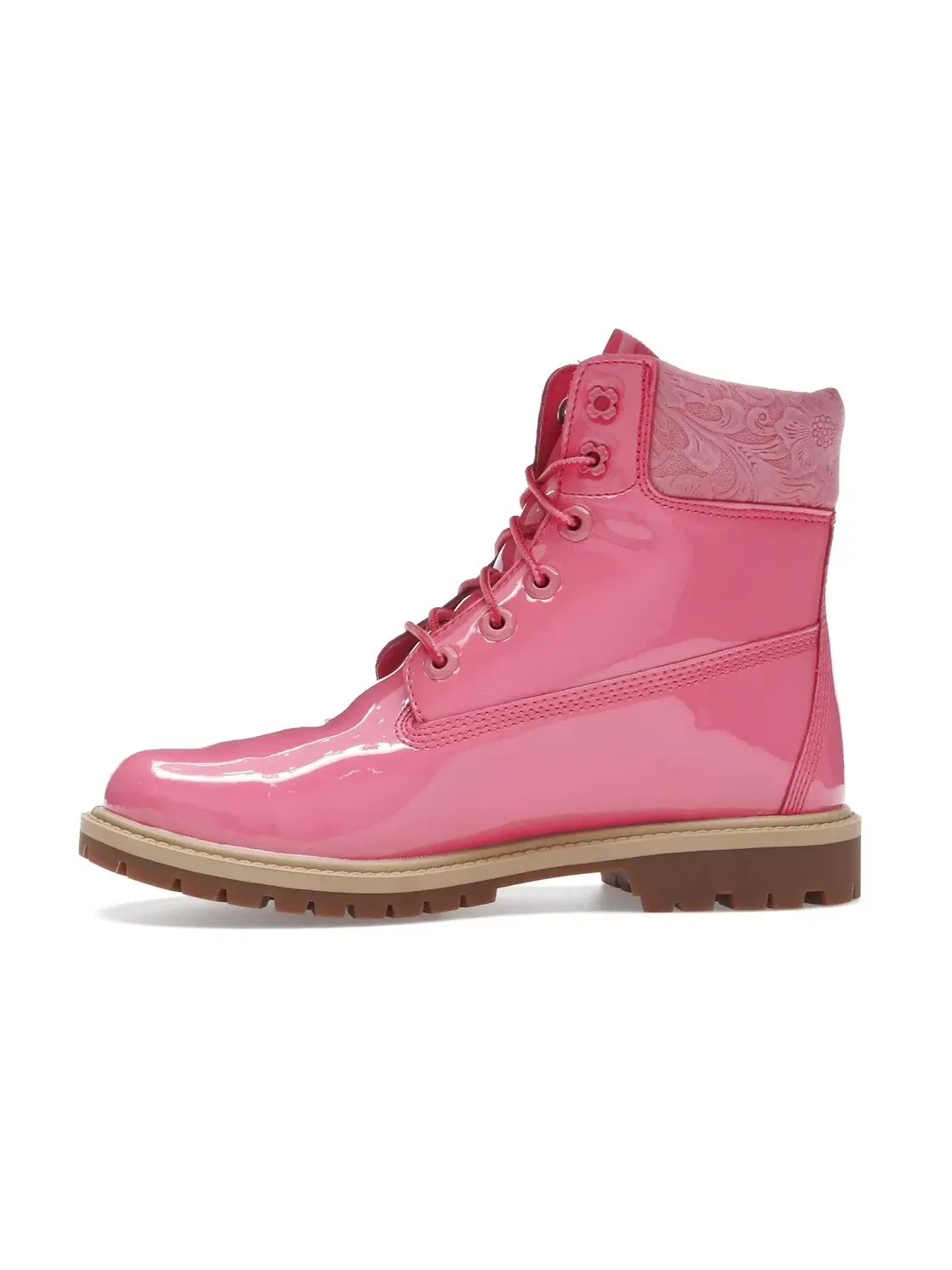 Женские ботинки водонепроницаемые Timberland 6" Premium Waterproof Boot Timberland — изображение 3 из 4, розовый