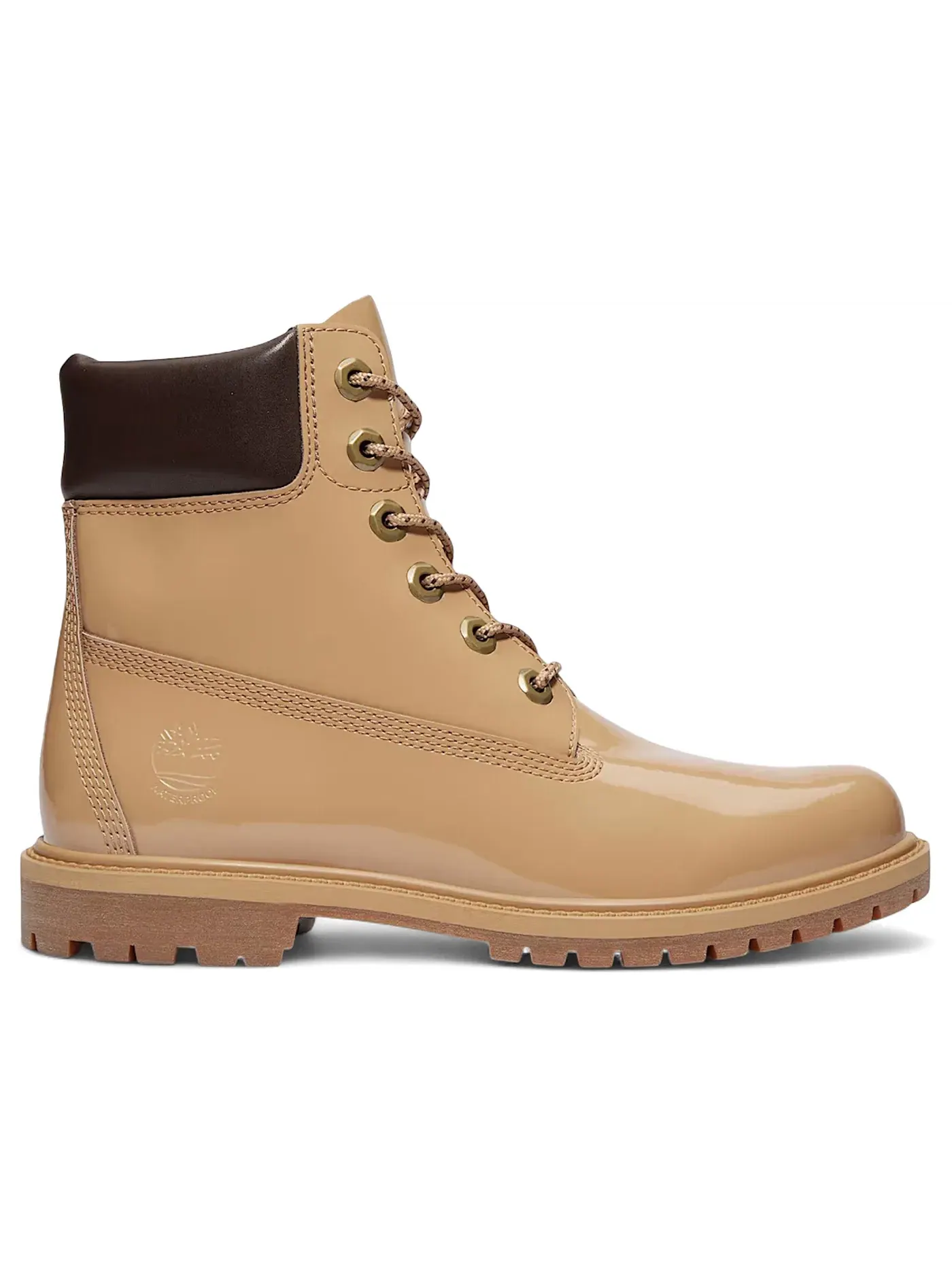 Женские ботинки водонепроницаемые Timberland 6" Premium Waterproof Boot — изображение 1 из 1, светлый коричневый