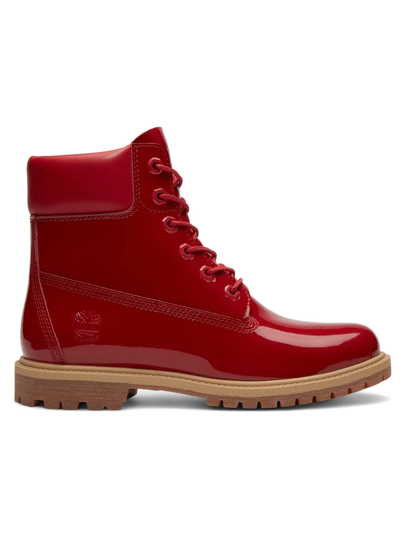 Женские ботинки водонепроницаемые Timberland 6" Premium Waterproof Boot — изображение 1 из 1, красный