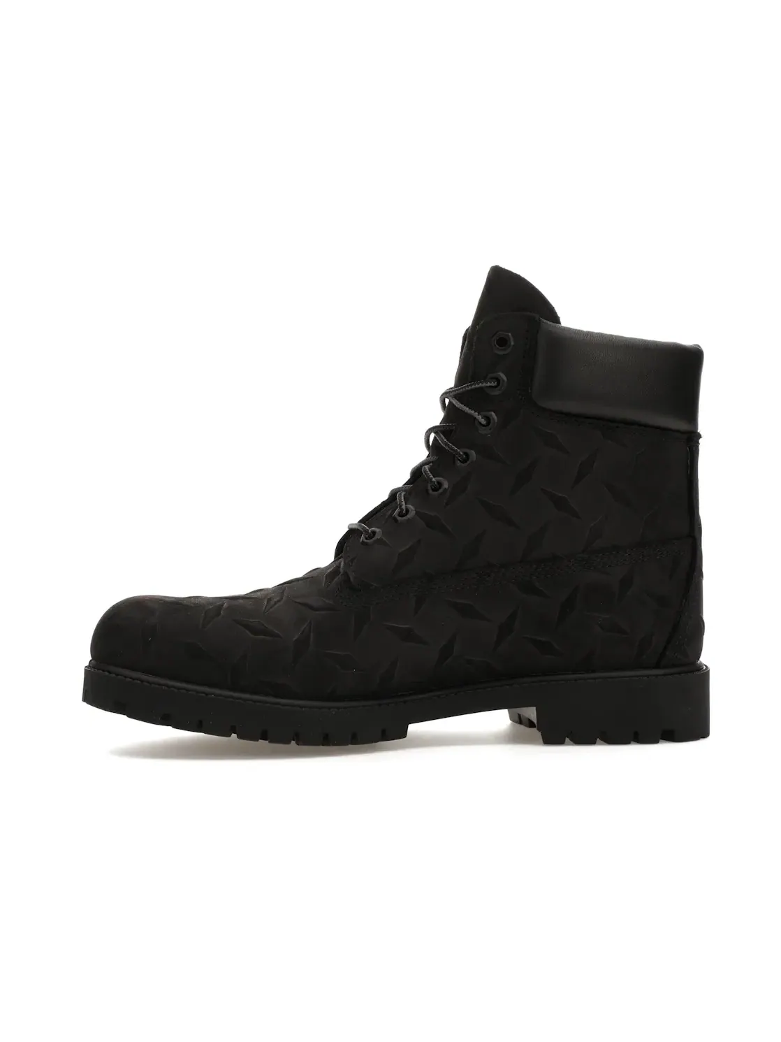 Мужские ботинки водонепроницаемые Timberland 6" Premium Waterproof Boot Supreme Diamond Plate — изображение 3 из 4, черный
