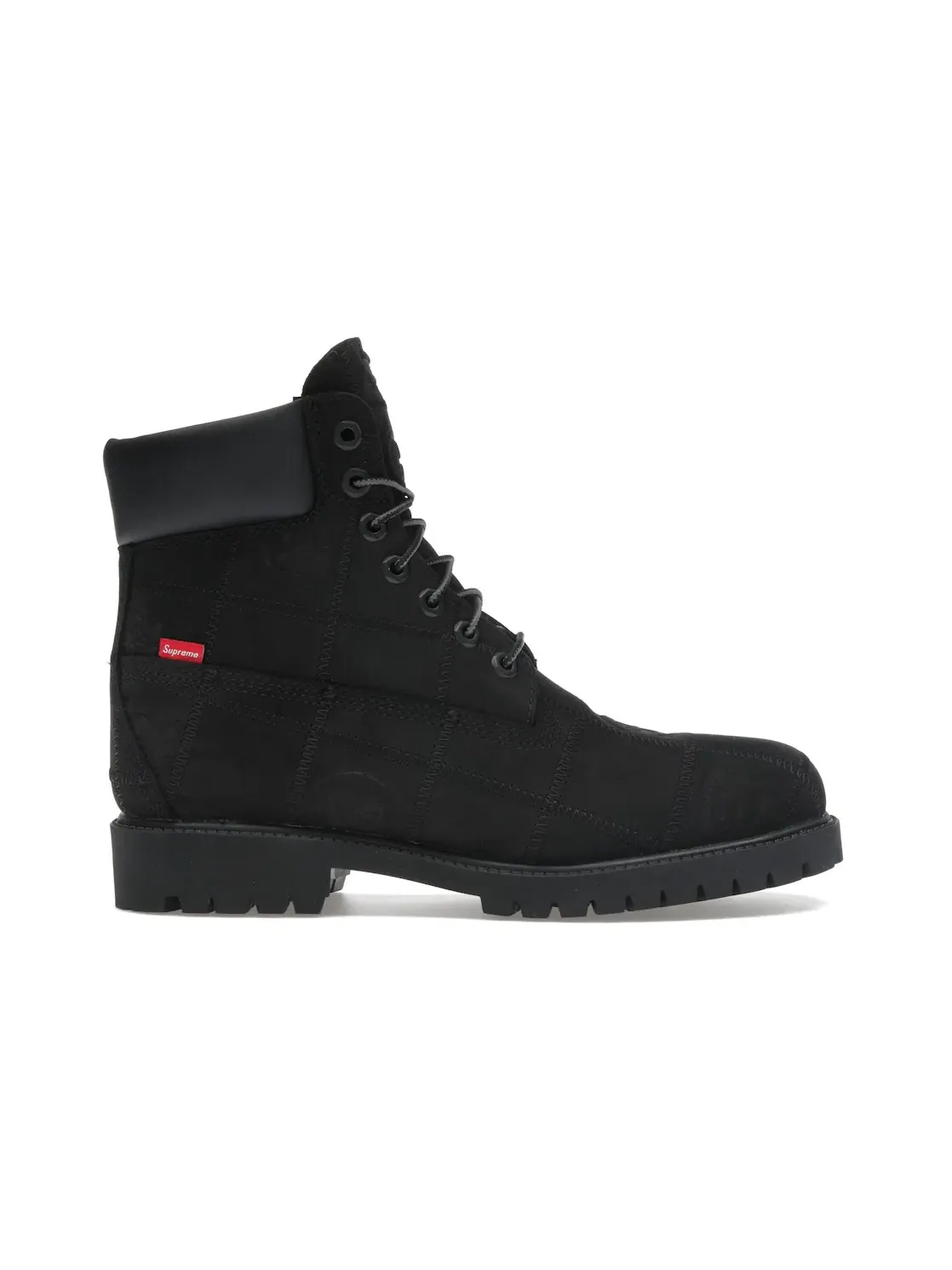 Мужские ботинки водонепроницаемые Timberland 6" Premium Waterproof Boot Supreme Black — изображение 1 из 4, черный/черный