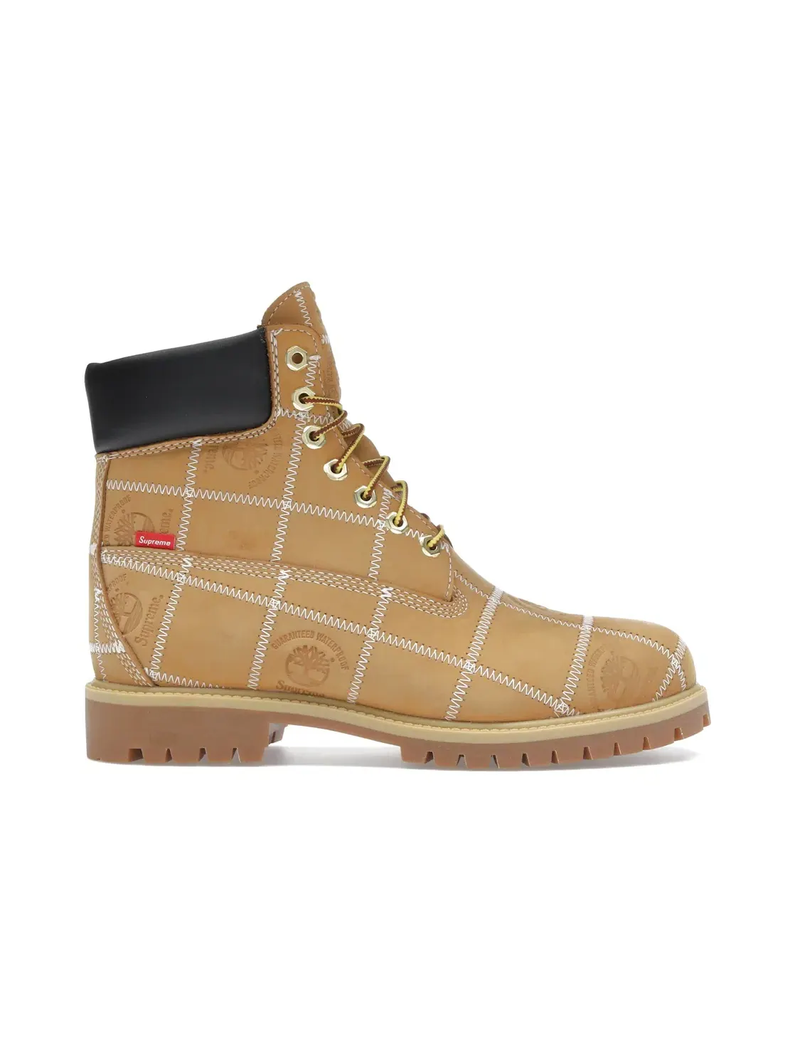 Мужские ботинки высокие из нубука Timberland 6" Premium Waterproof Boot Supreme — изображение 1 из 4, черный