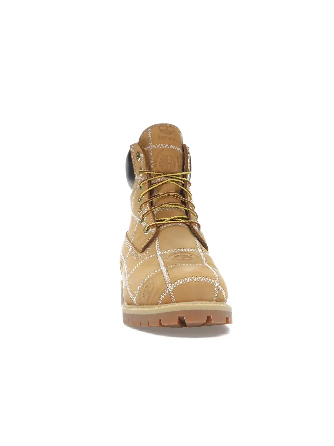 Мужские ботинки высокие из нубука Timberland 6" Premium Waterproof Boot Supreme — изображение 2 из 4, черный