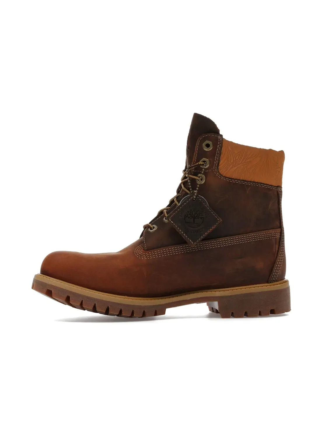Мужские ботинки водонепроницаемые Timberland 6" Premium Waterproof Boot Timberland — изображение 3 из 4, коричневый