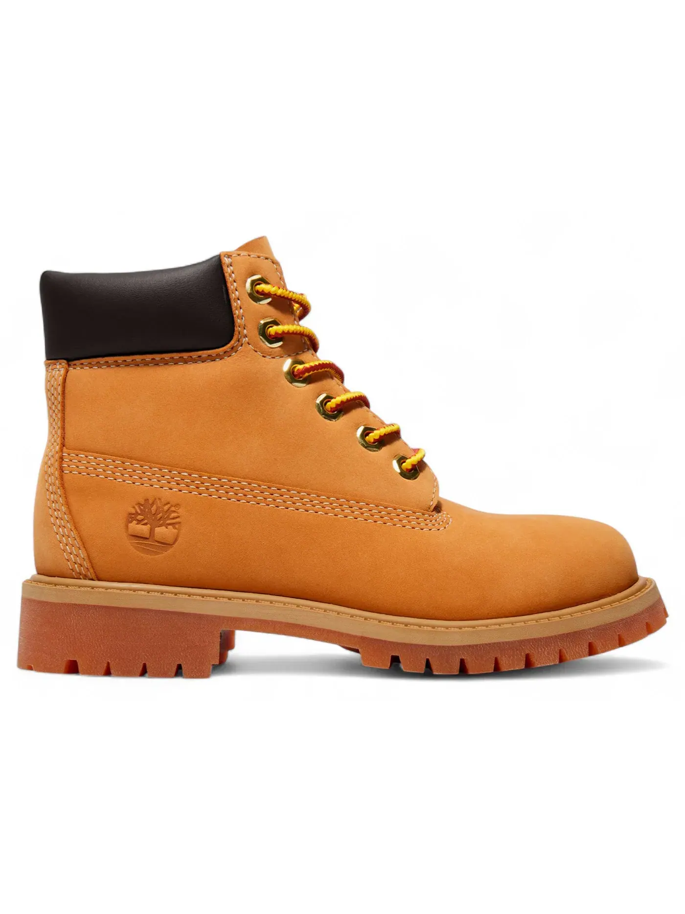 Детские ботинки водонепроницаемые Timberland 6" Premium Waterproof Boot, Wheat Nubuck — изображение 1 из 1