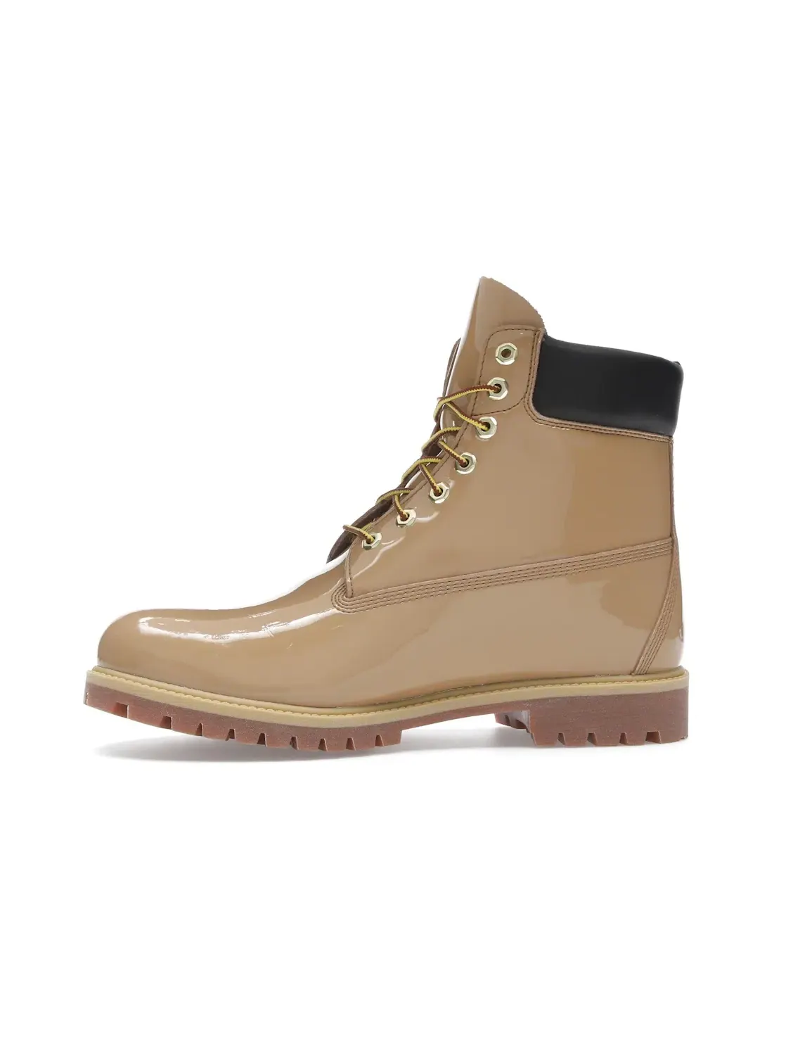 Мужские ботинки водоотталкивающие Timberland 6" Premium Waterproof Patent Boots, Finch/Wheat — изображение 3 из 4