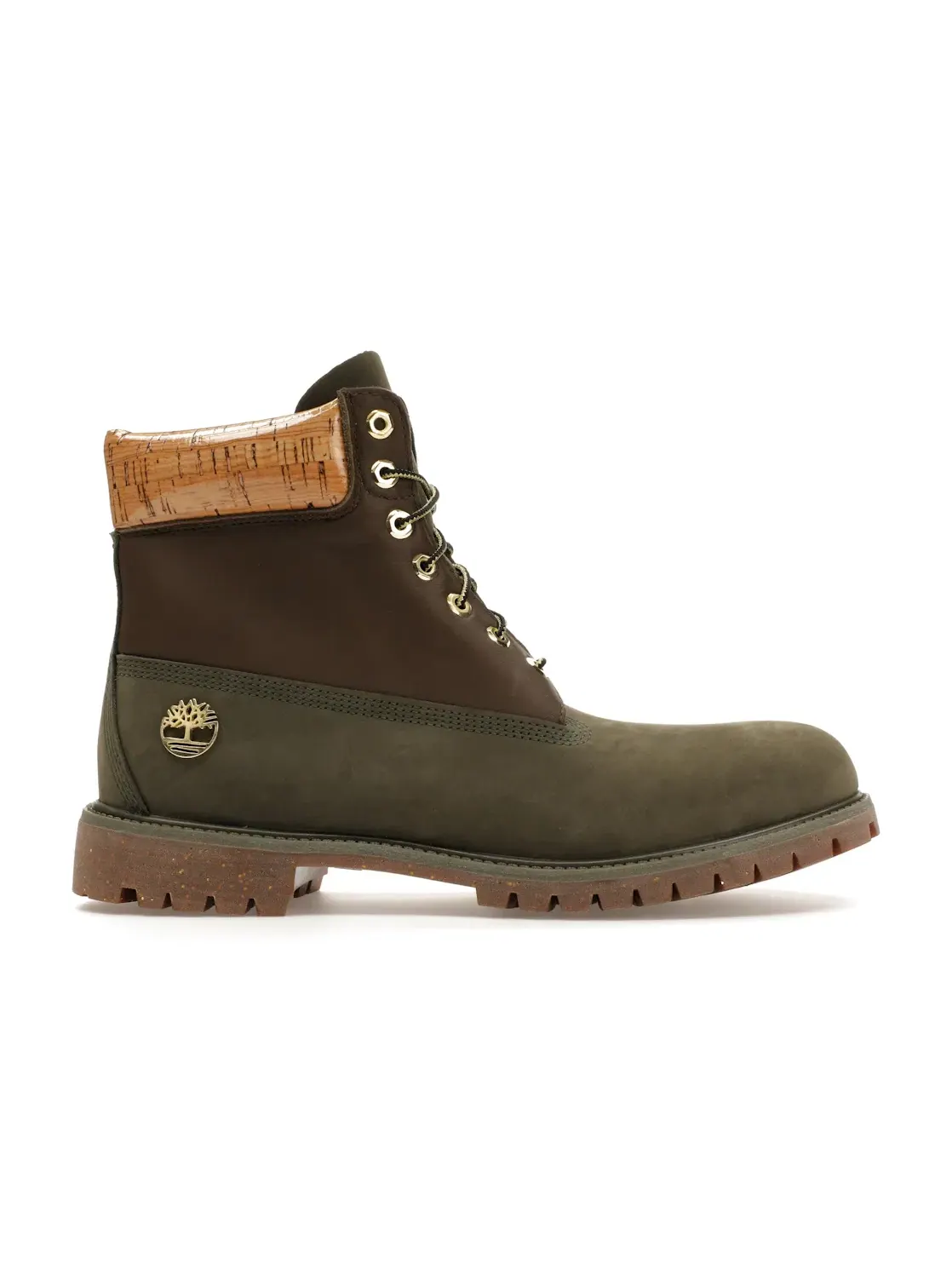 Мужские ботинки Timberland 6" Boot Timberland — изображение 1 из 4, темный зеленый