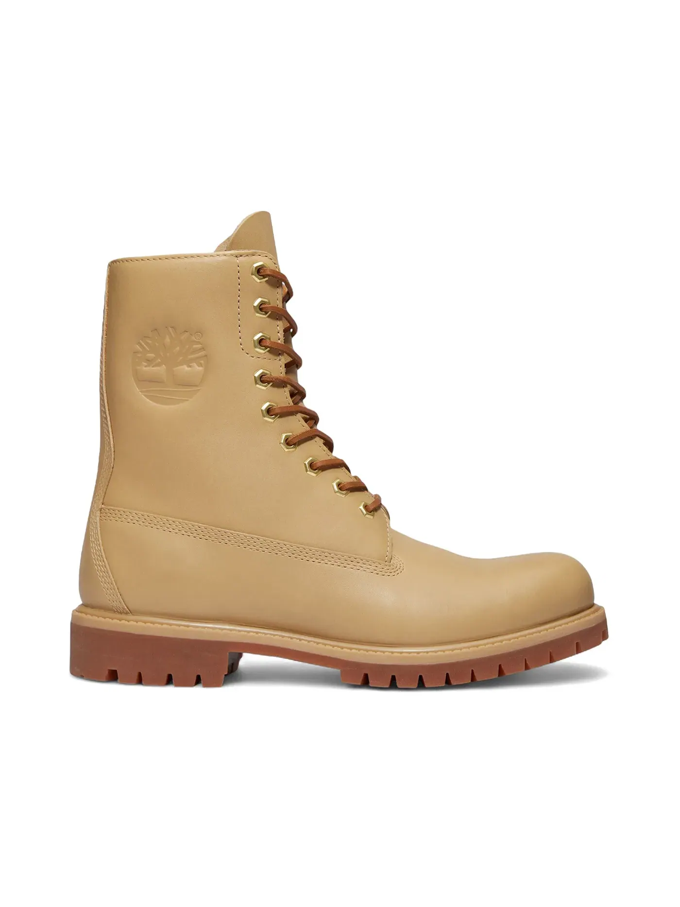Мужские ботинки водонепроницаемые Timberland 8" Premium Waterproof Boot Founder's Collection — изображение 1 из 1, бежевый