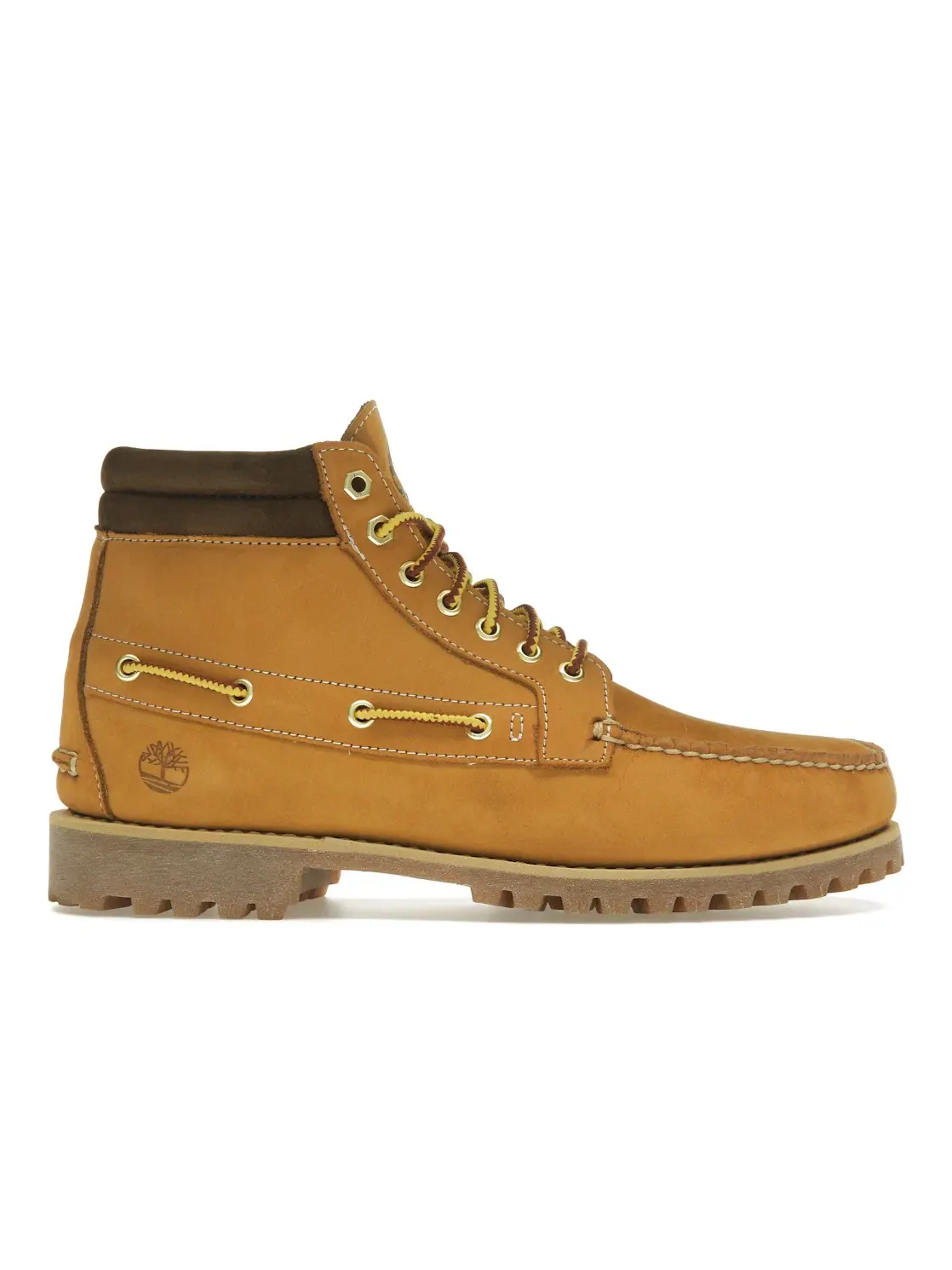 Мужские ботинки с высоким берцем Timberland Authentic Mid Lace-Up Boot Timberland, Wheat Nubuck — изображение 1 из 4