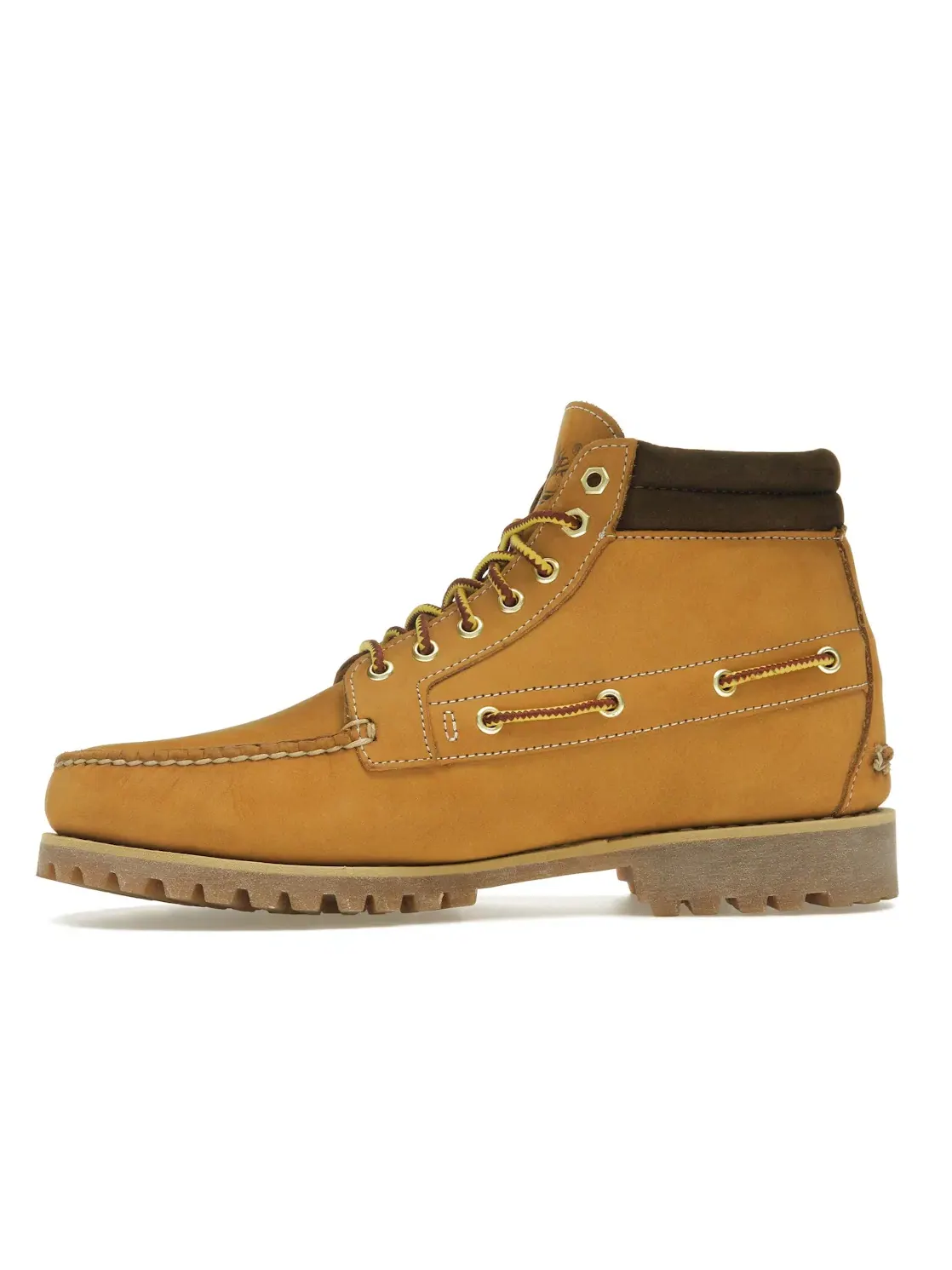 Мужские ботинки с высоким берцем Timberland Authentic Mid Lace-Up Boot Timberland, Wheat Nubuck — изображение 3 из 4