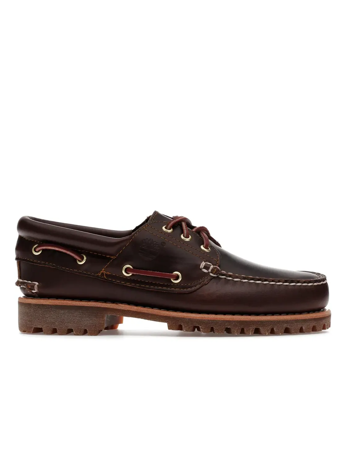 Мужские ботинки с полнозернистой кожи Timberland Authentics 3 Eye Classic Lug — изображение 1 из 4, коричневый