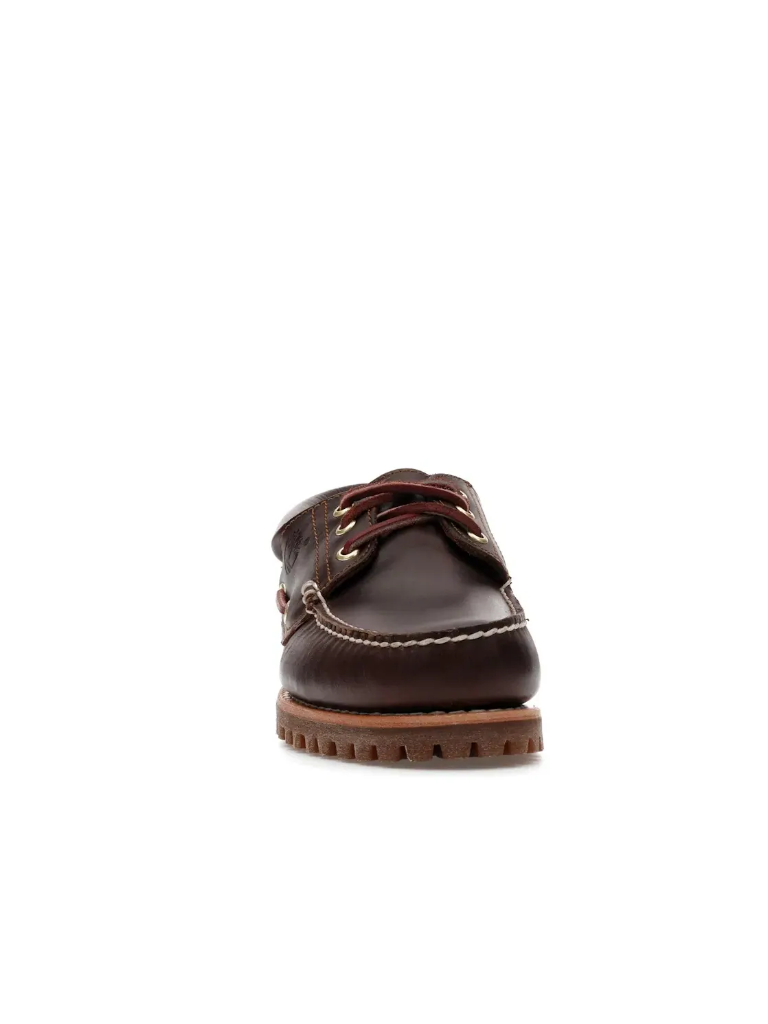 Мужские ботинки с полнозернистой кожи Timberland Authentics 3 Eye Classic Lug — изображение 2 из 4, коричневый