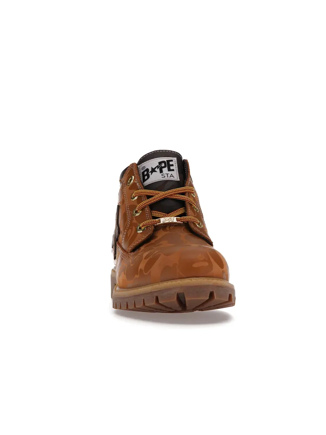 Мужские ботинки с принтом Timberland Chukka Boot BAPE — изображение 2 из 4, коричневый/черный