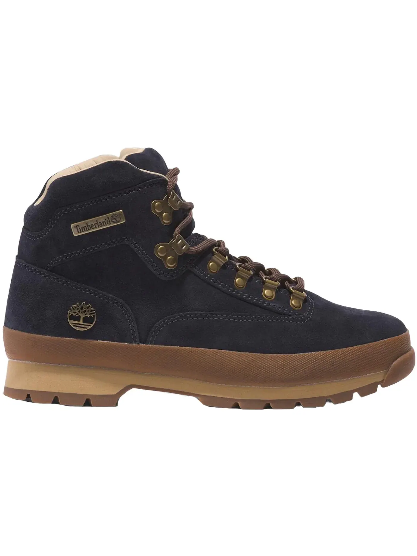 Мужские ботинки с высоким берцем Timberland Euro Hiker Mid Lace Up — изображение 1 из 1, темный синий