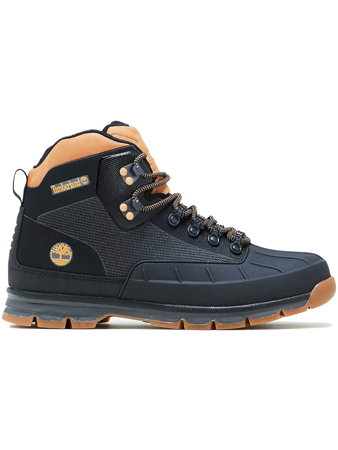 Мужские ботинки Timberland Euro Hiker Shell Jacquard Boot — изображение 1 из 1, черный
