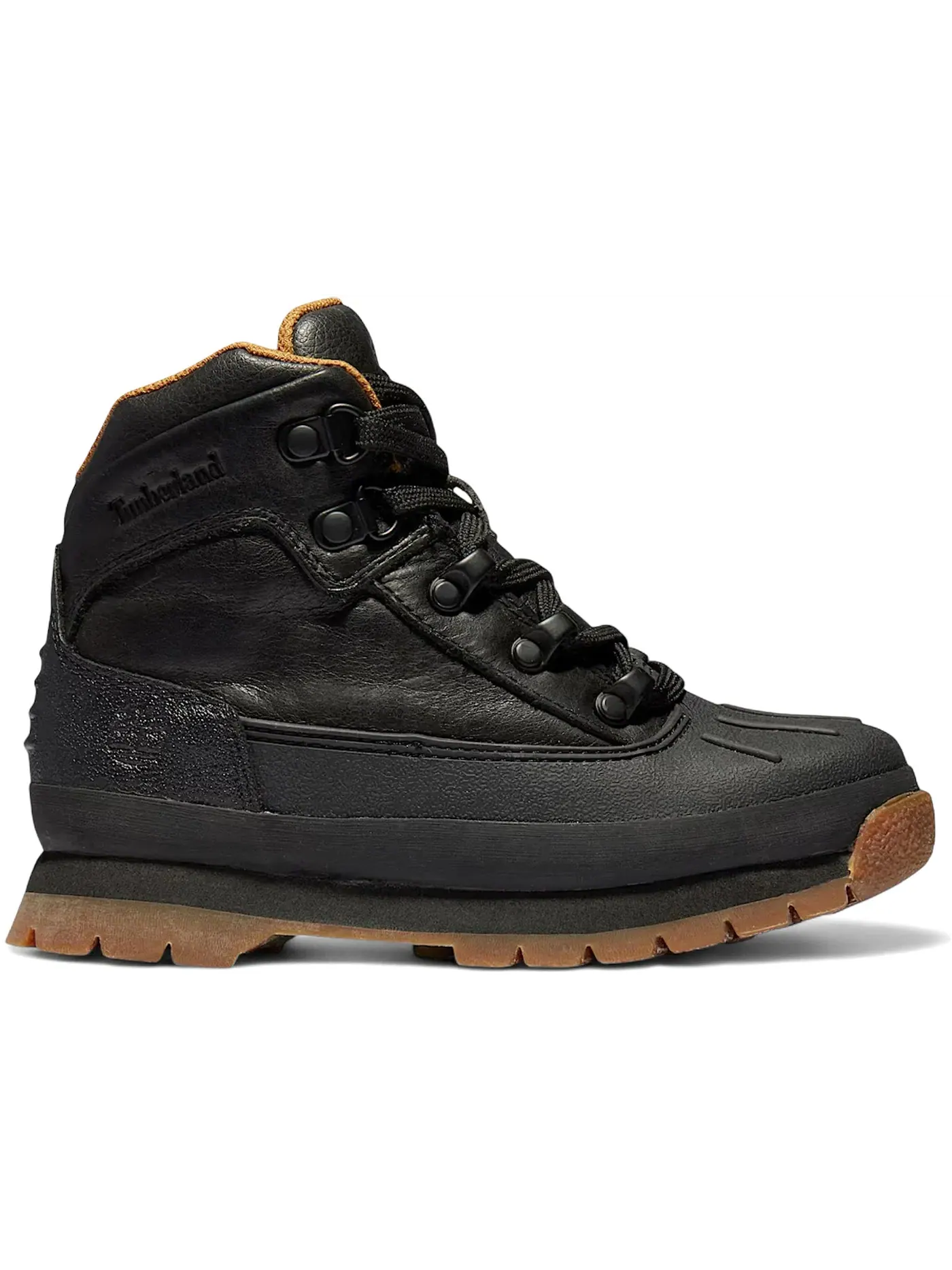 Детские ботинки Timberland Euro Hiker Shell Toe Boot — изображение 1 из 1, черный