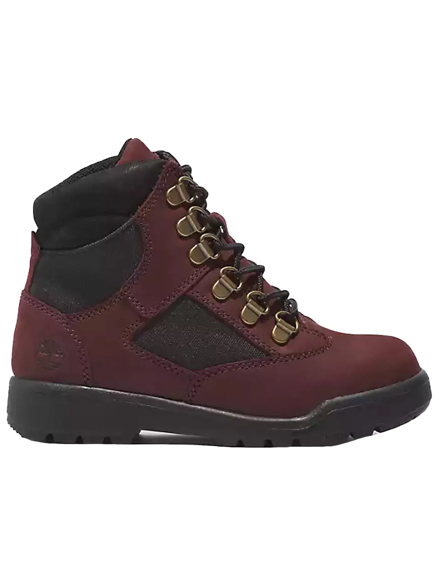 Детский ботинок Field Boot Lace Up Timberland — изображение 1 из 1, красный