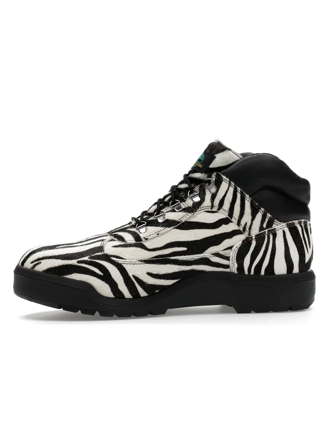 Мужские ботинки Timberland Field Boot Mid Lace Up Supreme Zebra — изображение 3 из 4, белый/черный