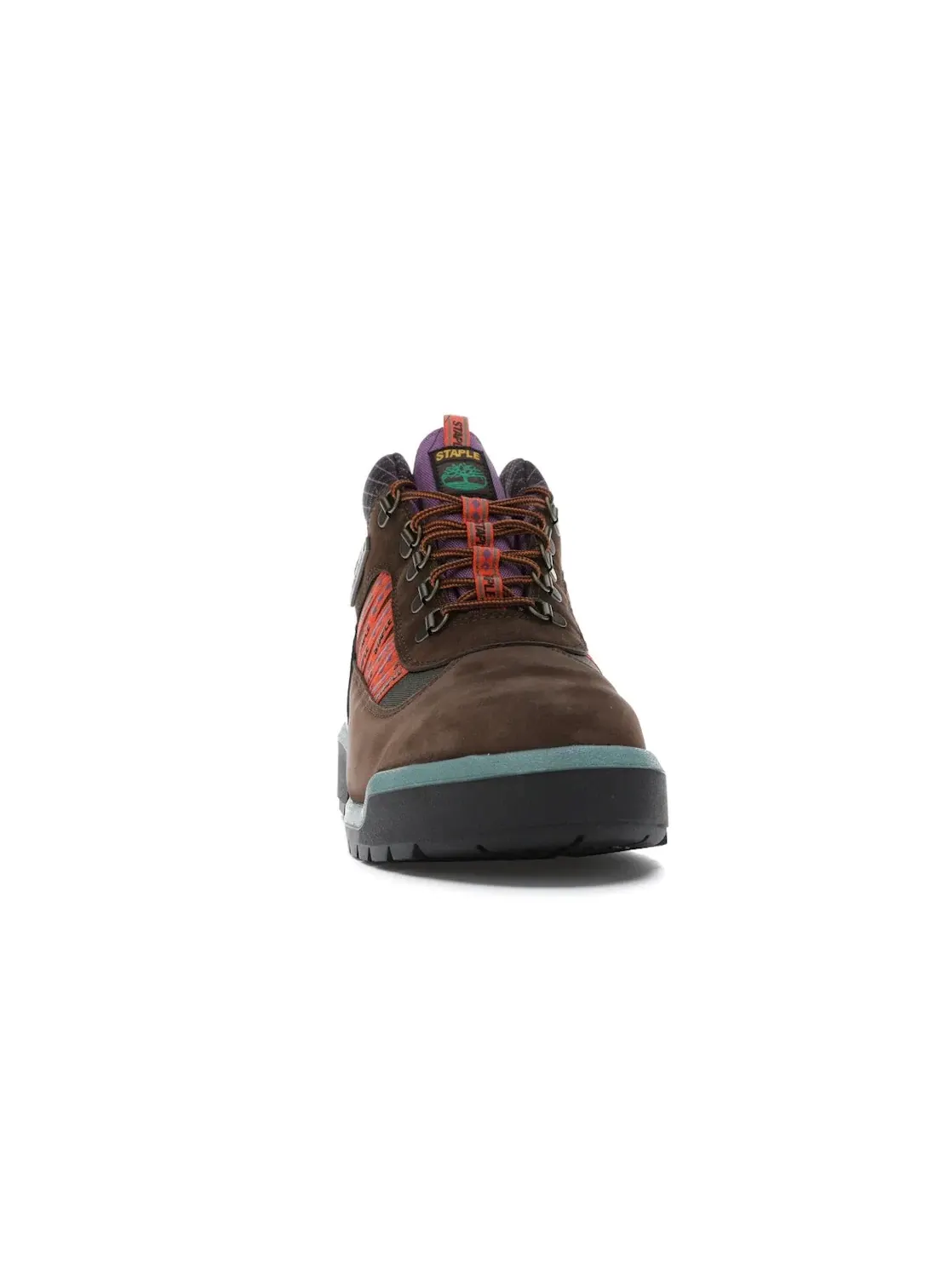 Мужские ботинки с длинным шнурованием Timberland Field Boot — изображение 2 из 4, коричневый/зеленый