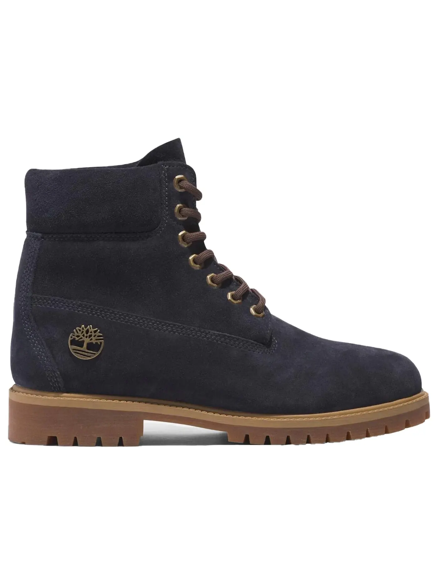 Мужские ботинки водонепроницаемые Timberland Heritage 6 Inch Lace Up Waterproof Timberland — изображение 1 из 1, темный синий