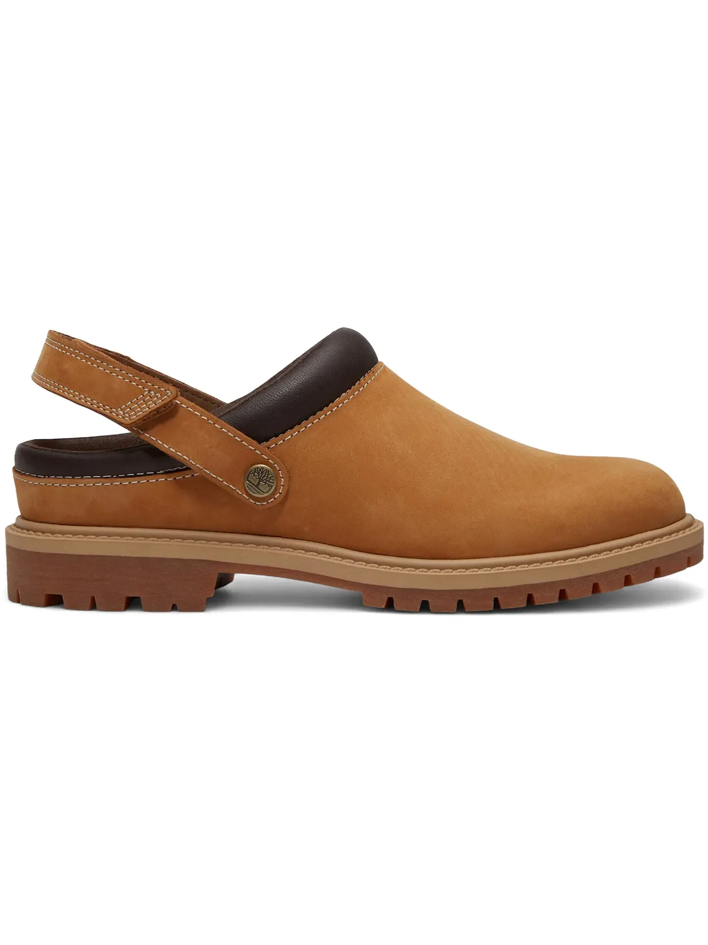 Женские клоги Timberland Premium Convertible Clog, Wheat Nubuck — изображение 1 из 2