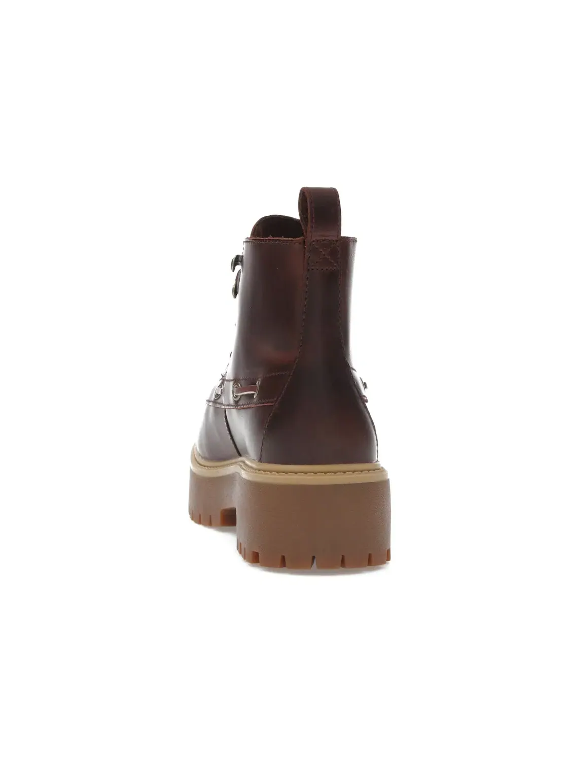 Женские ботинки Timberland Stone Street Mid 7-Eye Platform Kiltie Boot, Root Beer — изображение 4 из 4