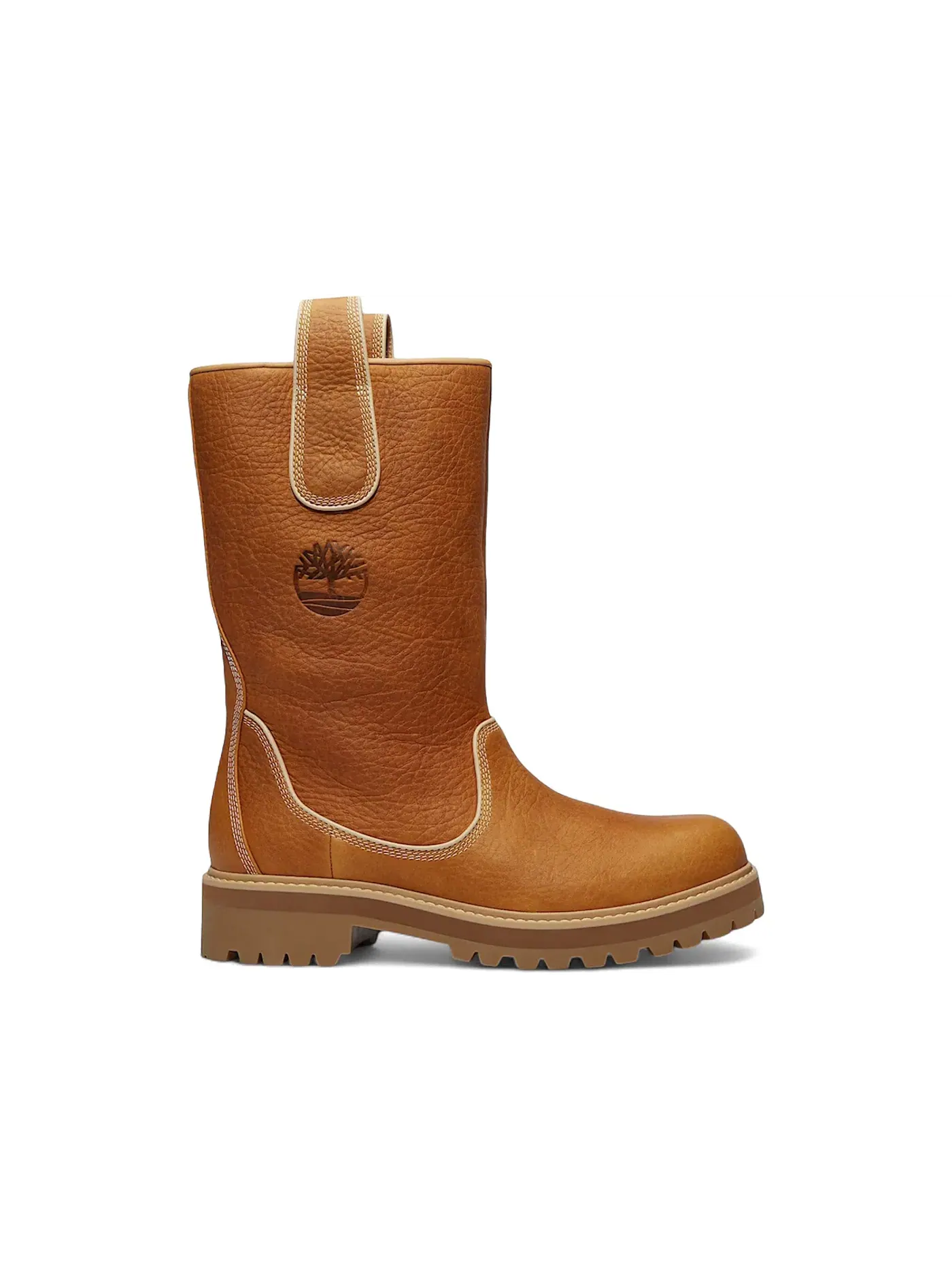 Мужские ботинки водонепроницаемые Timberland Vibram Tall Pull-On Waterproof Boot — изображение 1 из 1, желтый