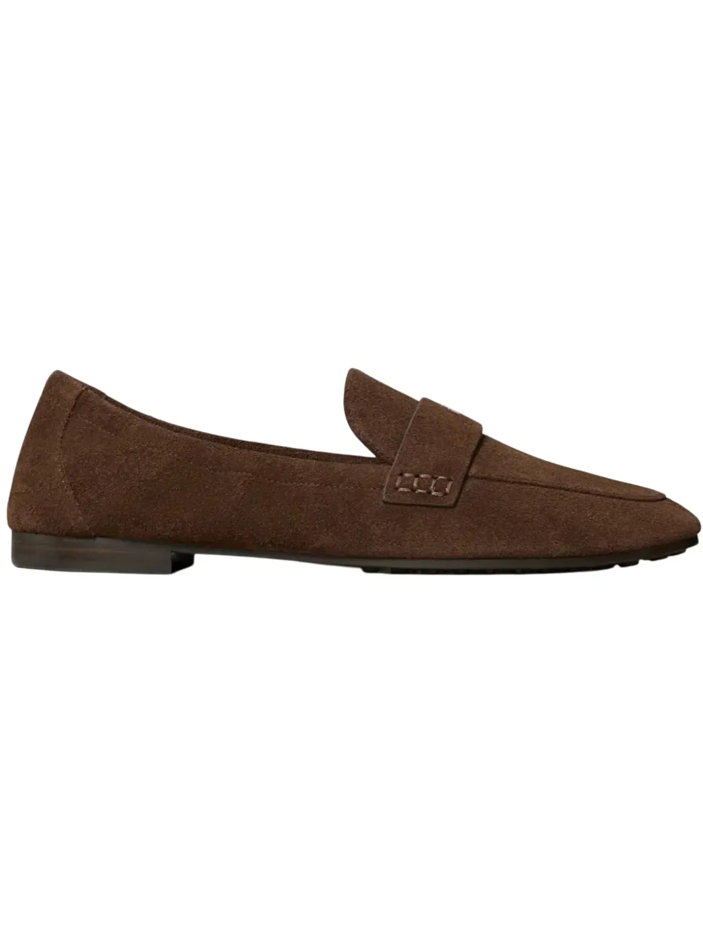 Женские балетки без каблука Tory Burch Ballet Loafer — изображение 1 из 1, коричневый
